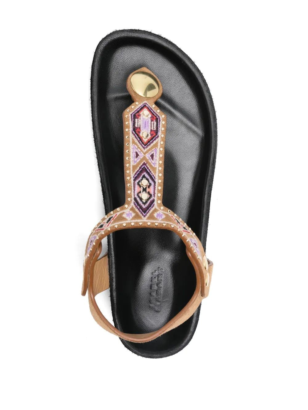 ISABEL MARANT Chic Leather Mini Sandals
