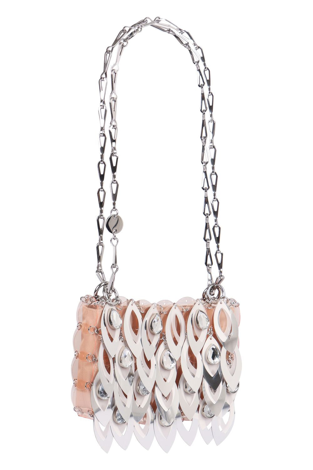 PACO RABANNE Mini Sparkle Leave Shoulder Handbag