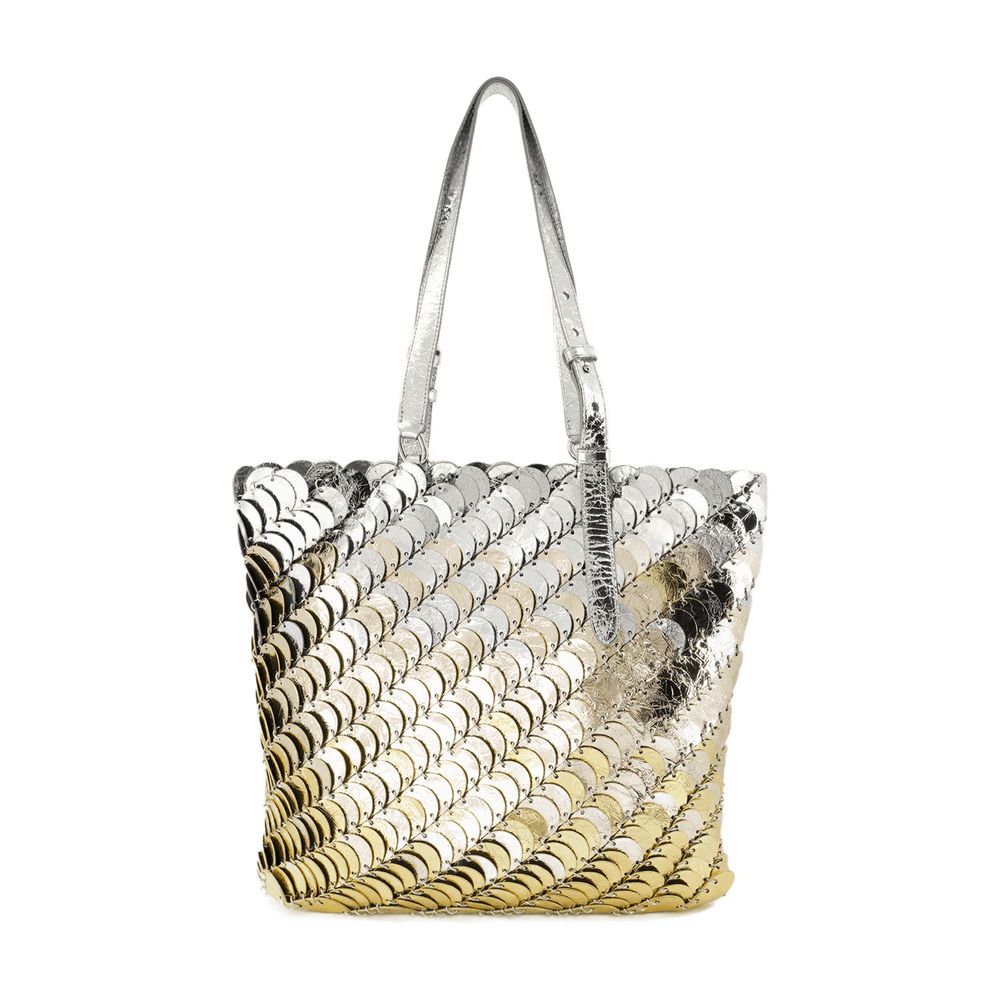 PACO RABANNE Chic Shoulder Tote Handbag - SS25