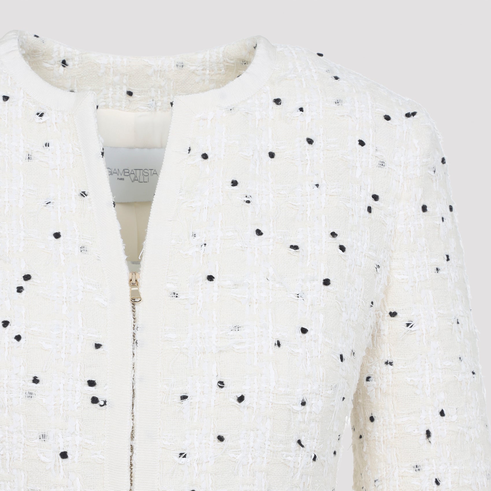 GIAMBATTISTA VALLI Ivory Cotton Jacket for Women