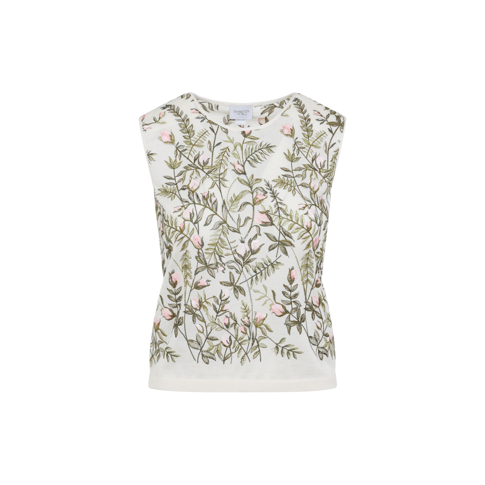 GIAMBATTISTA VALLI Elegant Cashmere and Silk Top for Women