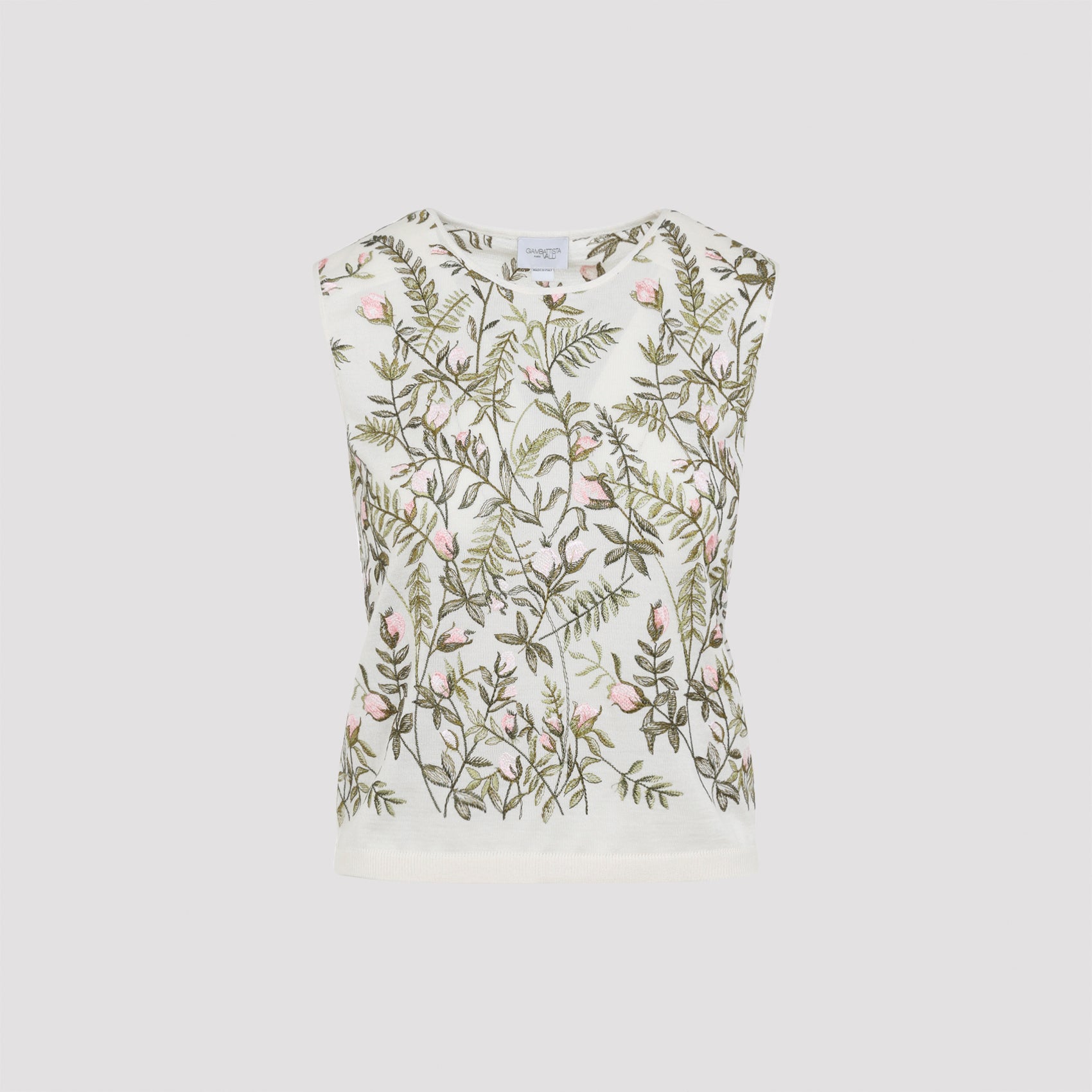 GIAMBATTISTA VALLI Elegant Cashmere and Silk Top for Women