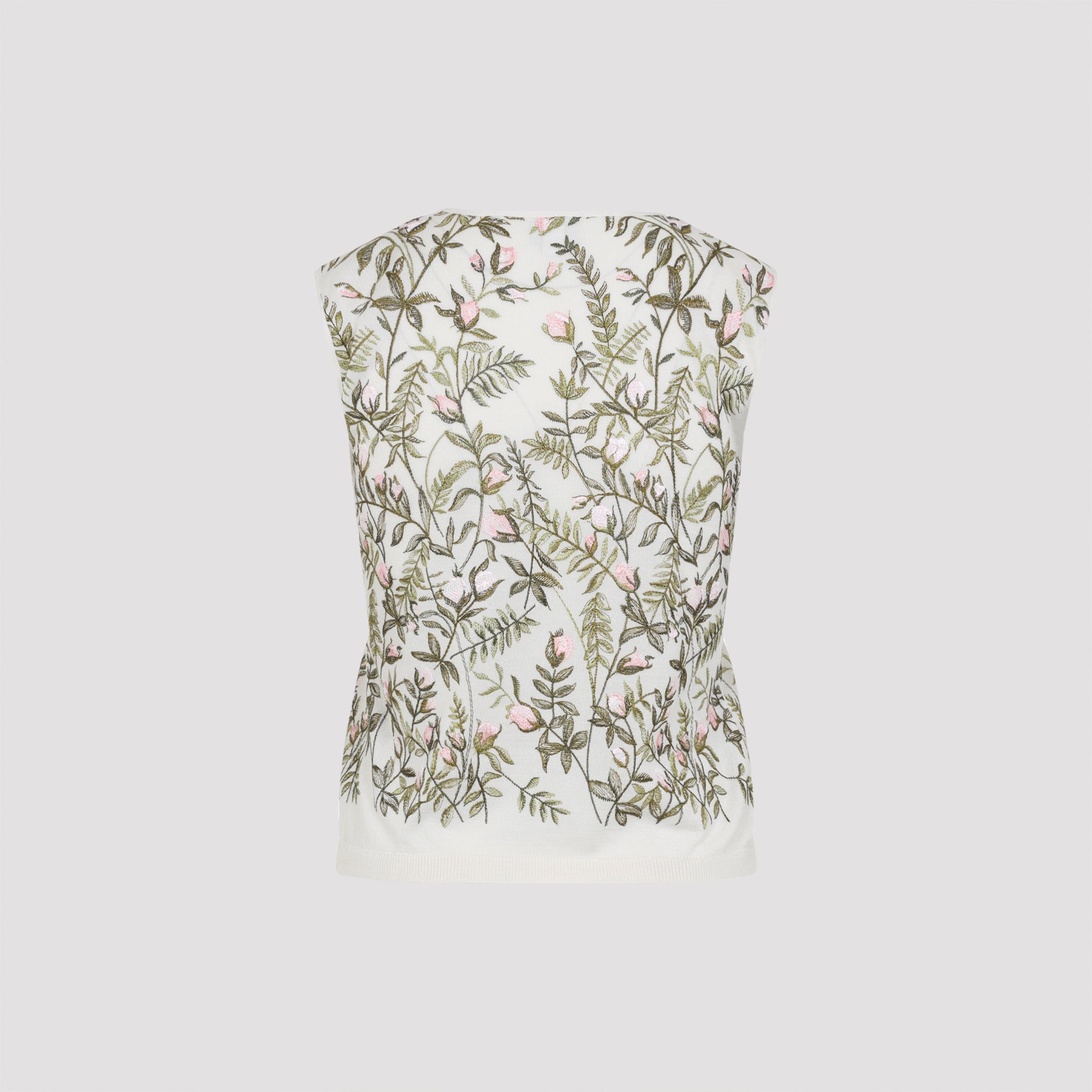 GIAMBATTISTA VALLI Elegant Cashmere and Silk Top for Women