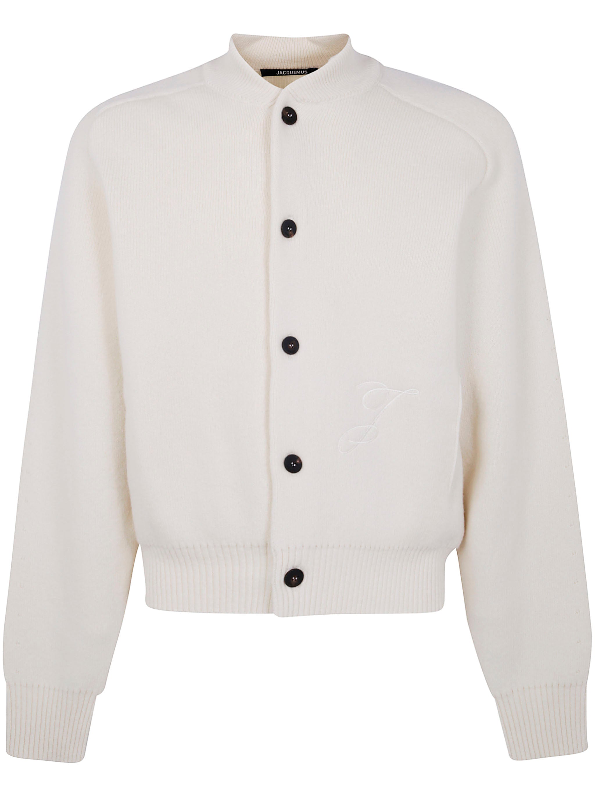 JACQUEMUS Le Cardigan Pallone - Men's Wool Blend Knitwear