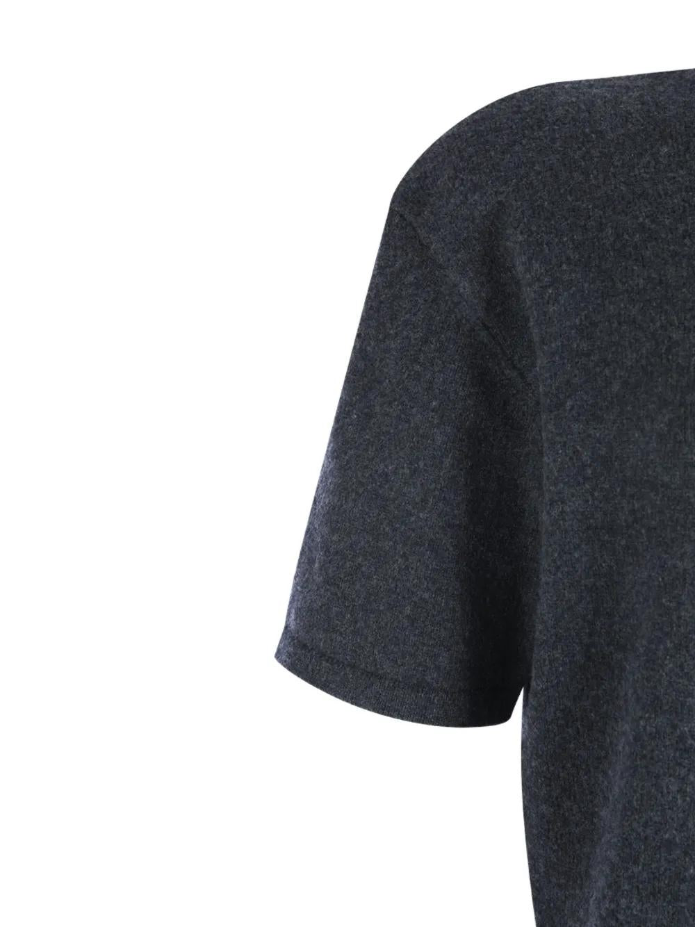 JACQUEMUS Short-Sleeve Turtleneck Mini Dress