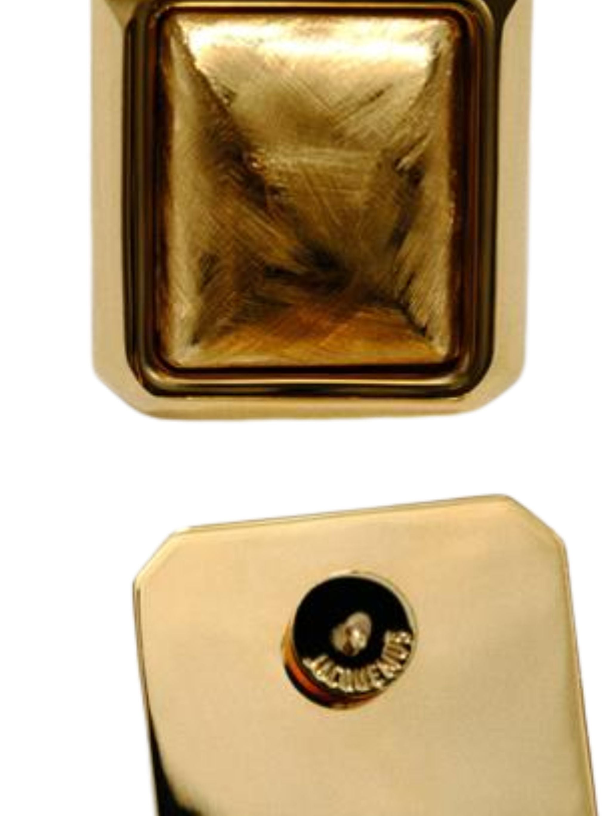 JACQUEMUS Square Pendant Earrings