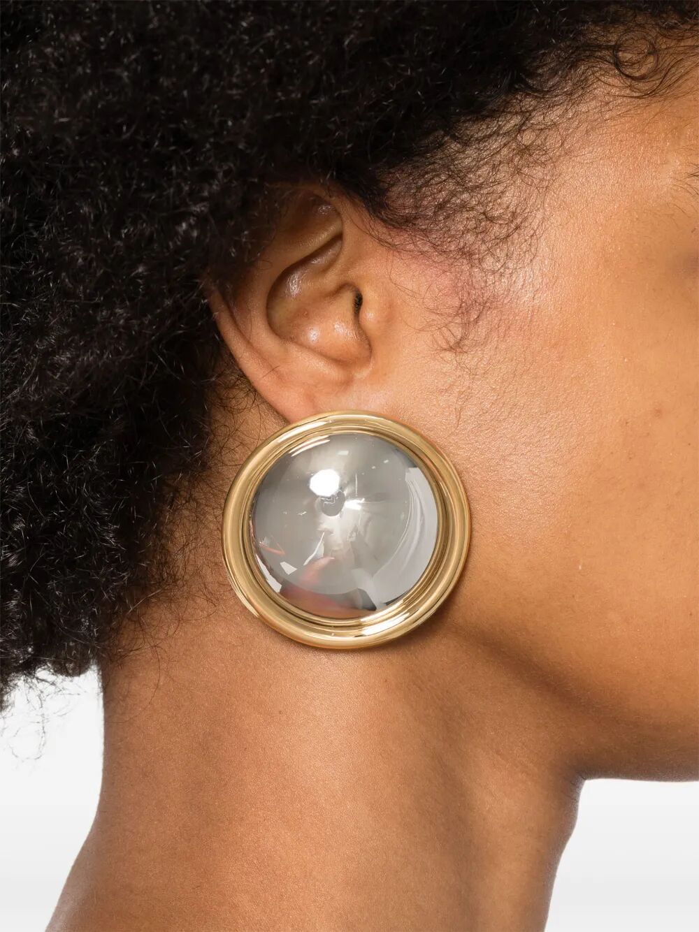 JACQUEMUS Chic Pendant Round Earrings