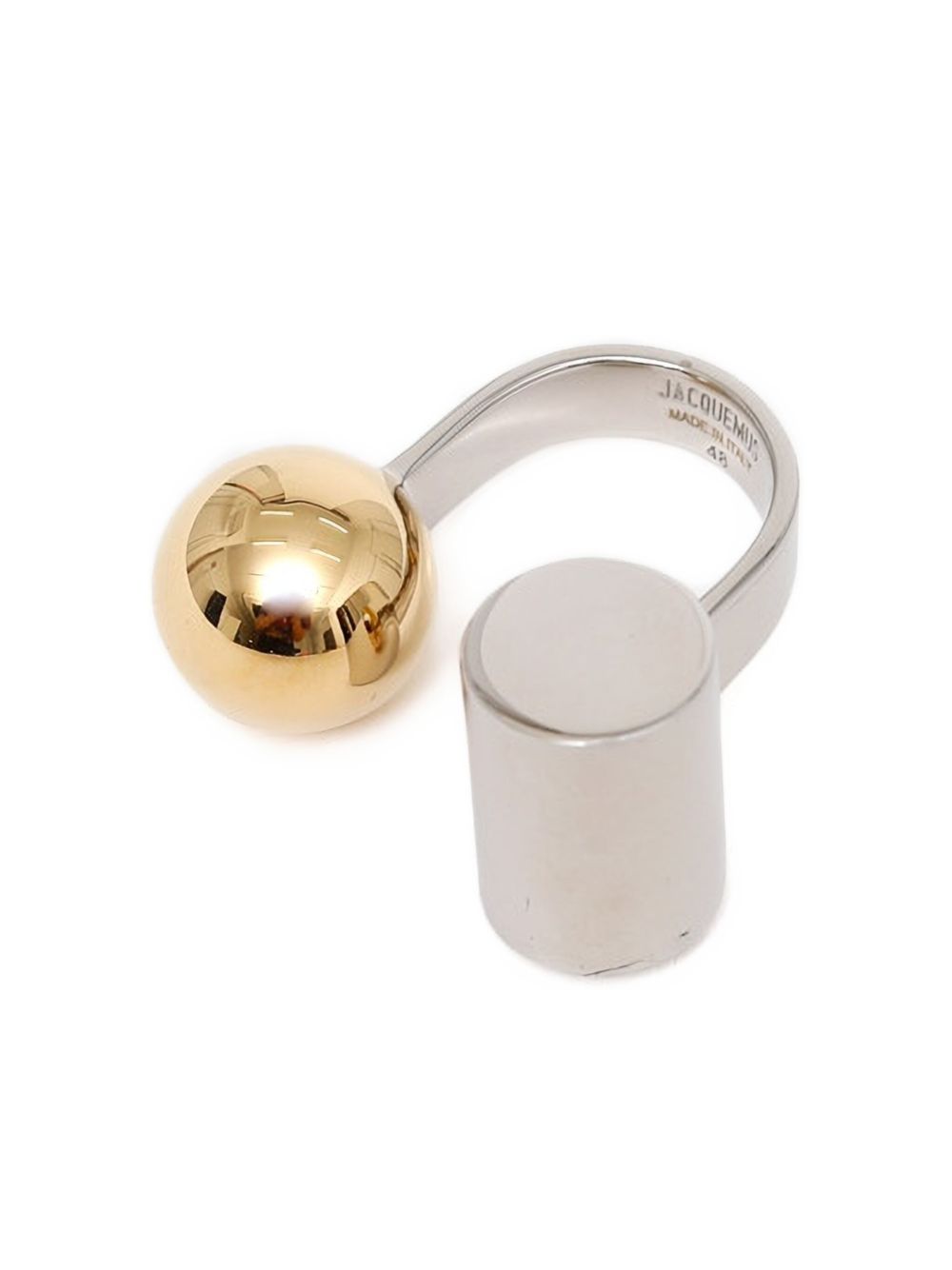 JACQUEMUS Sphere Open Band Ring