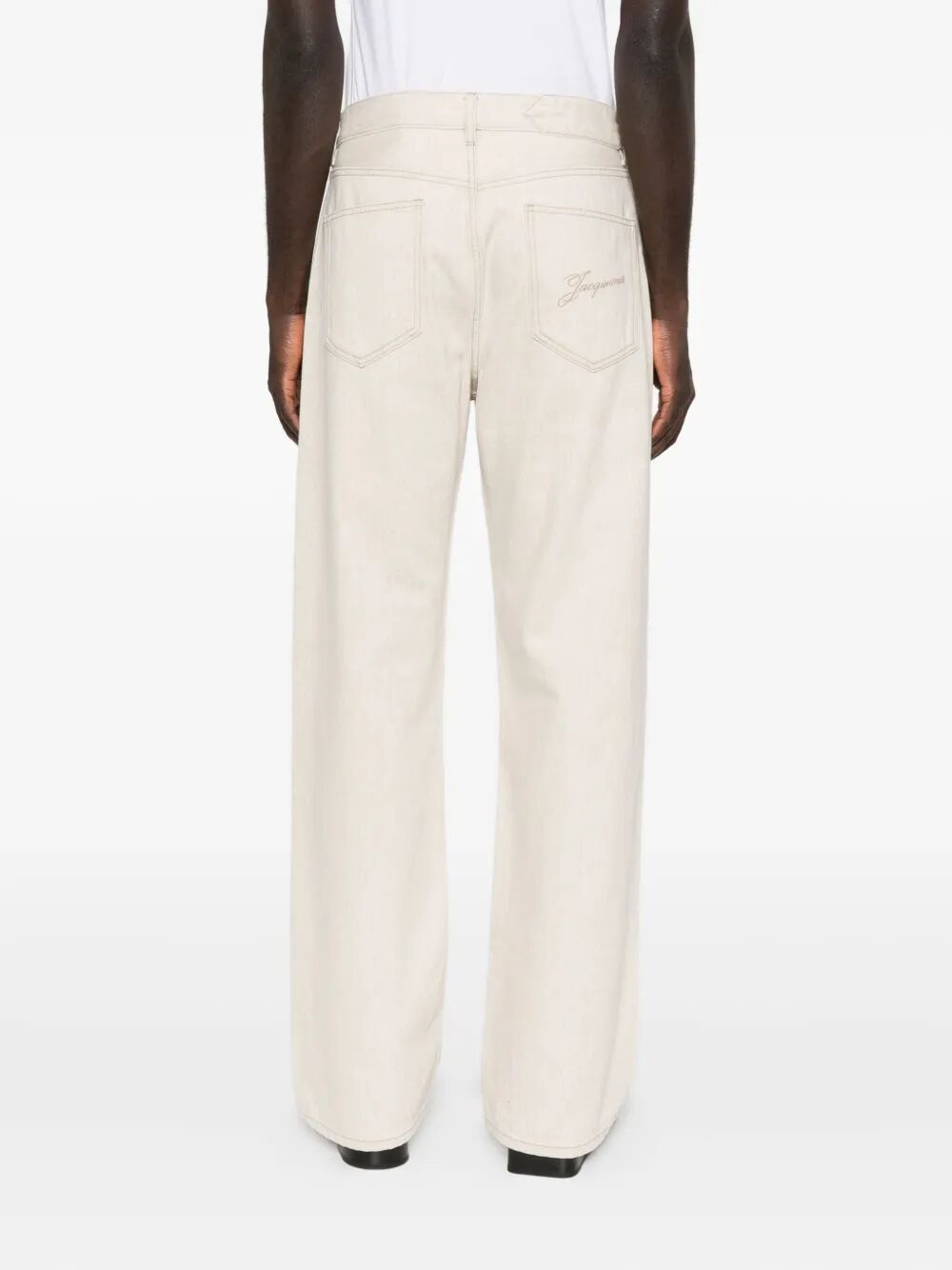 JACQUEMUS Men's Mini Denim Dropped Pants