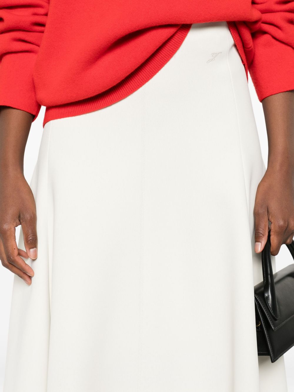 JACQUEMUS Natural Triangle Skirt