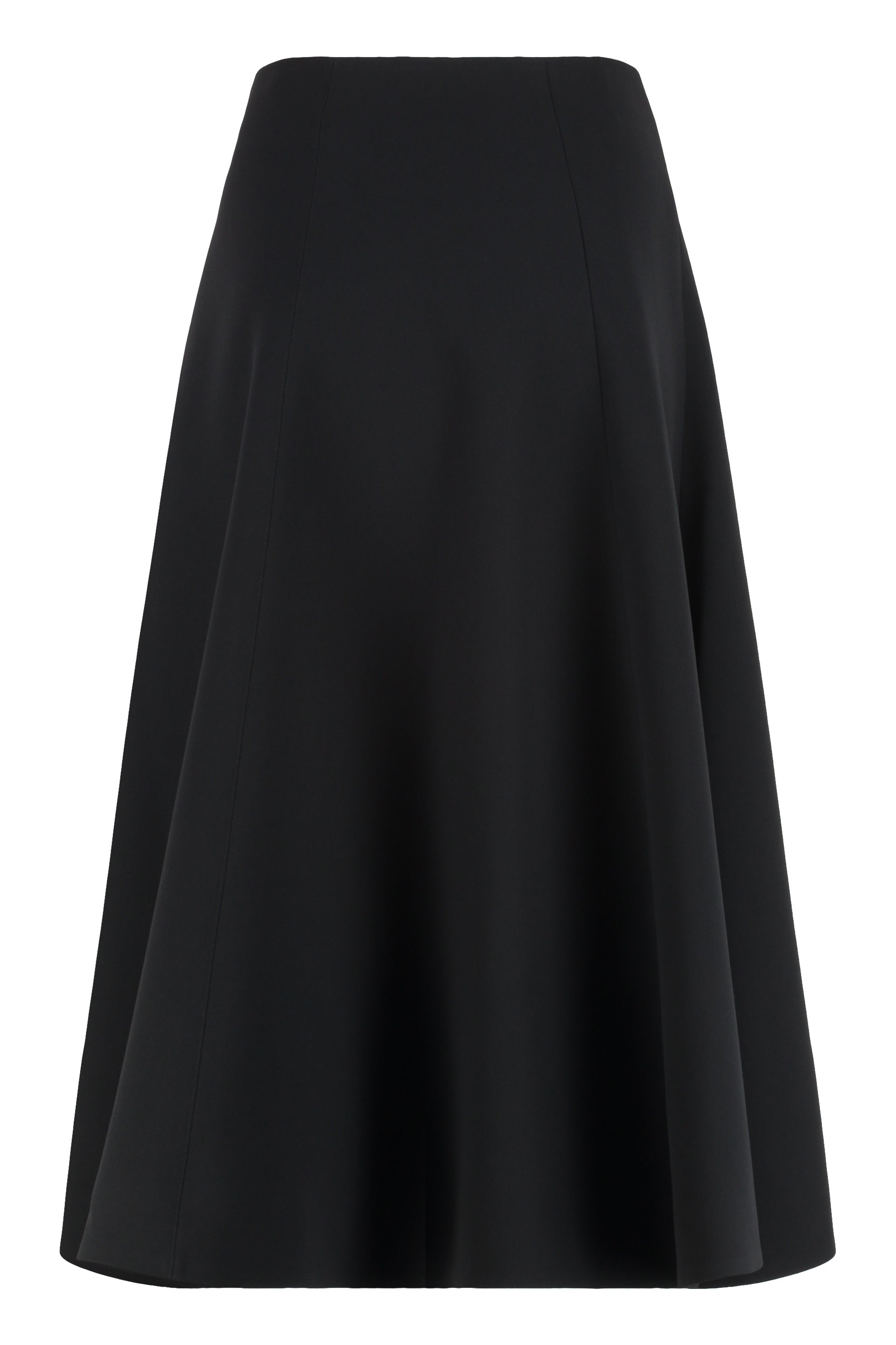 JACQUEMUS Flared Wool Skirt - FW25 Collection