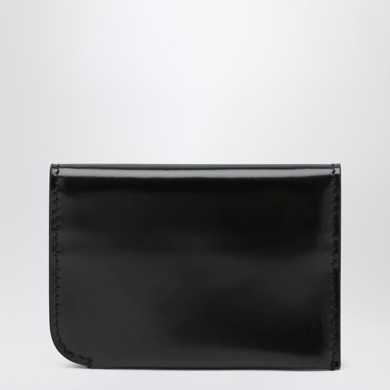 JACQUEMUS Curved Leather Cardholder - FW25 Mini Edition
