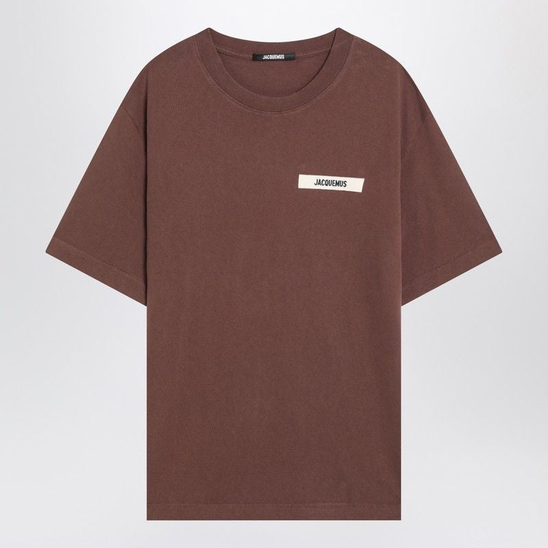 JACQUEMUS Classic Crew-Neck Cotton T-Shirt - FW25 Style