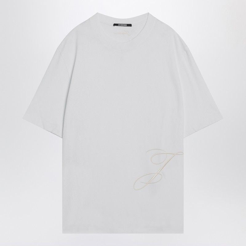 JACQUEMUS Crew Neck Cotton T-Shirt