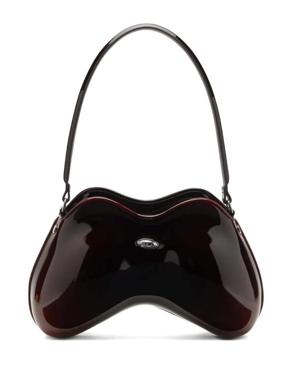 DIESEL Double D-Rigid Shoulder Handbag