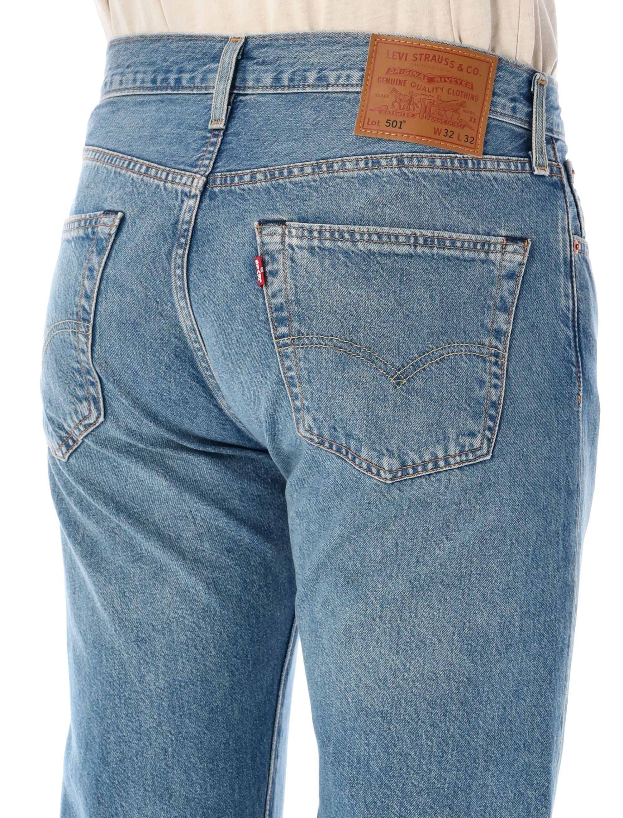 LEVI'S Classic 501 Original Jeans - Men's Straight Leg, Size 32