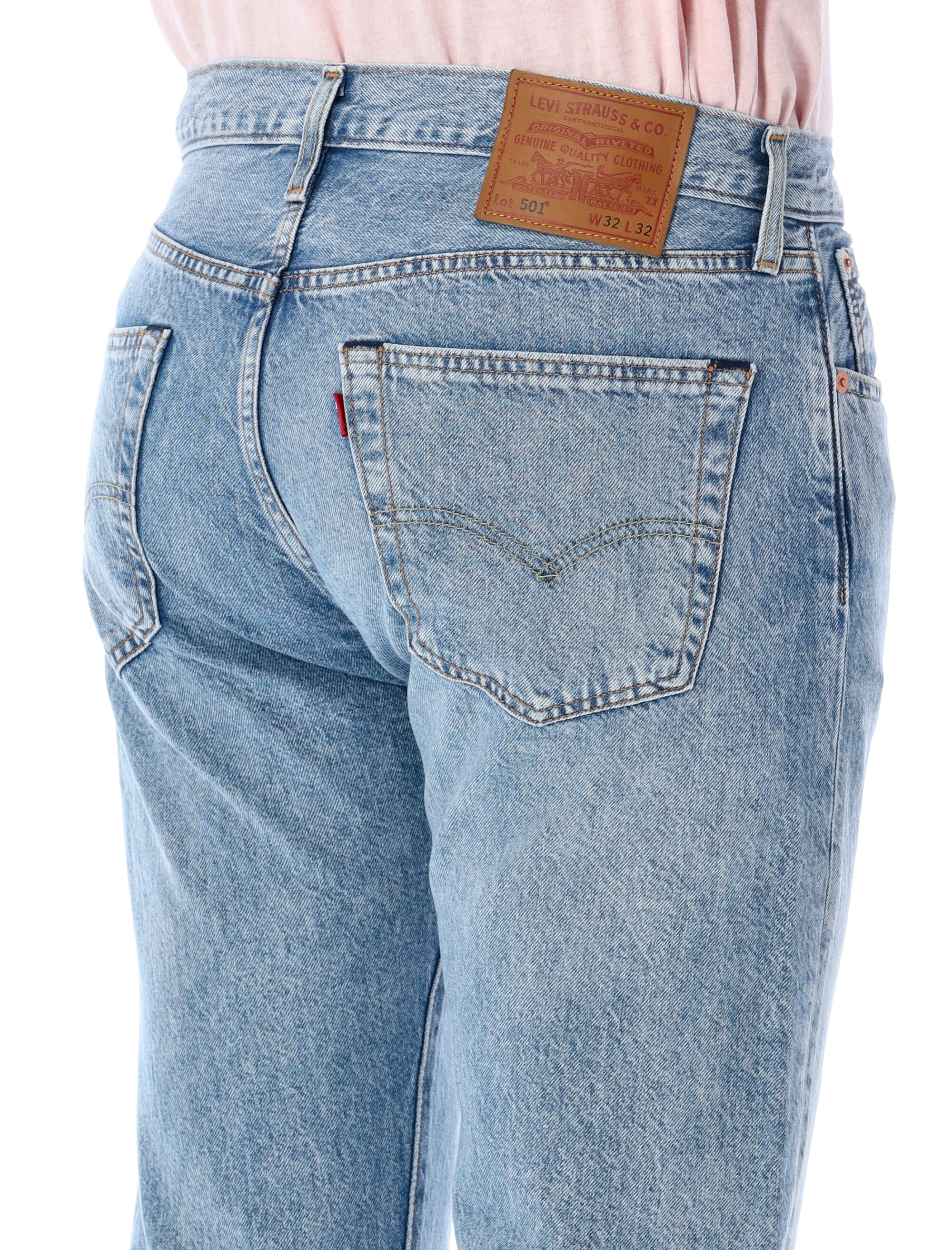 LEVI'S Men's 501 Original Straight Leg Jeans - Size 32