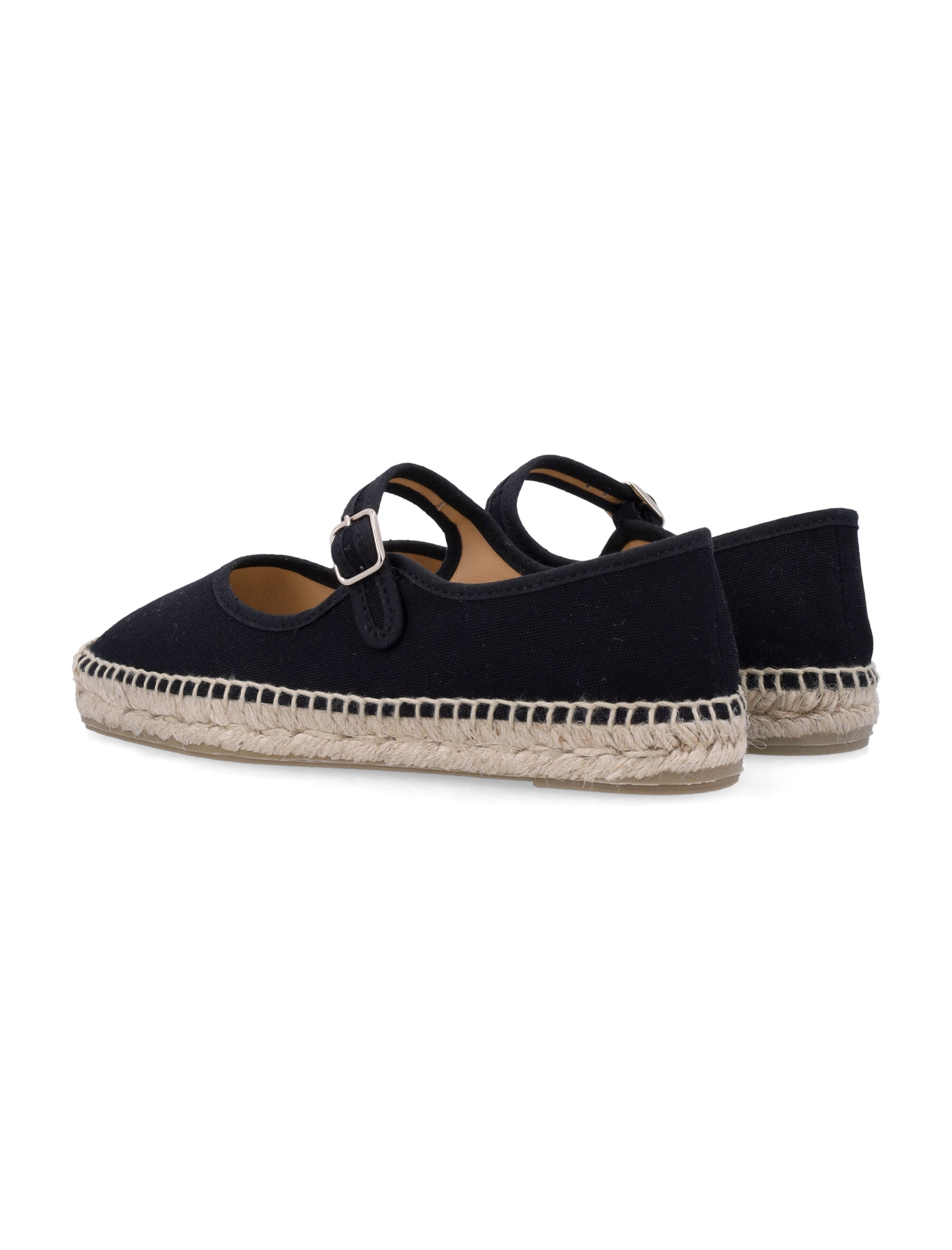 CASTAÑER Classic Mary-Jane Style Flat Espadrille