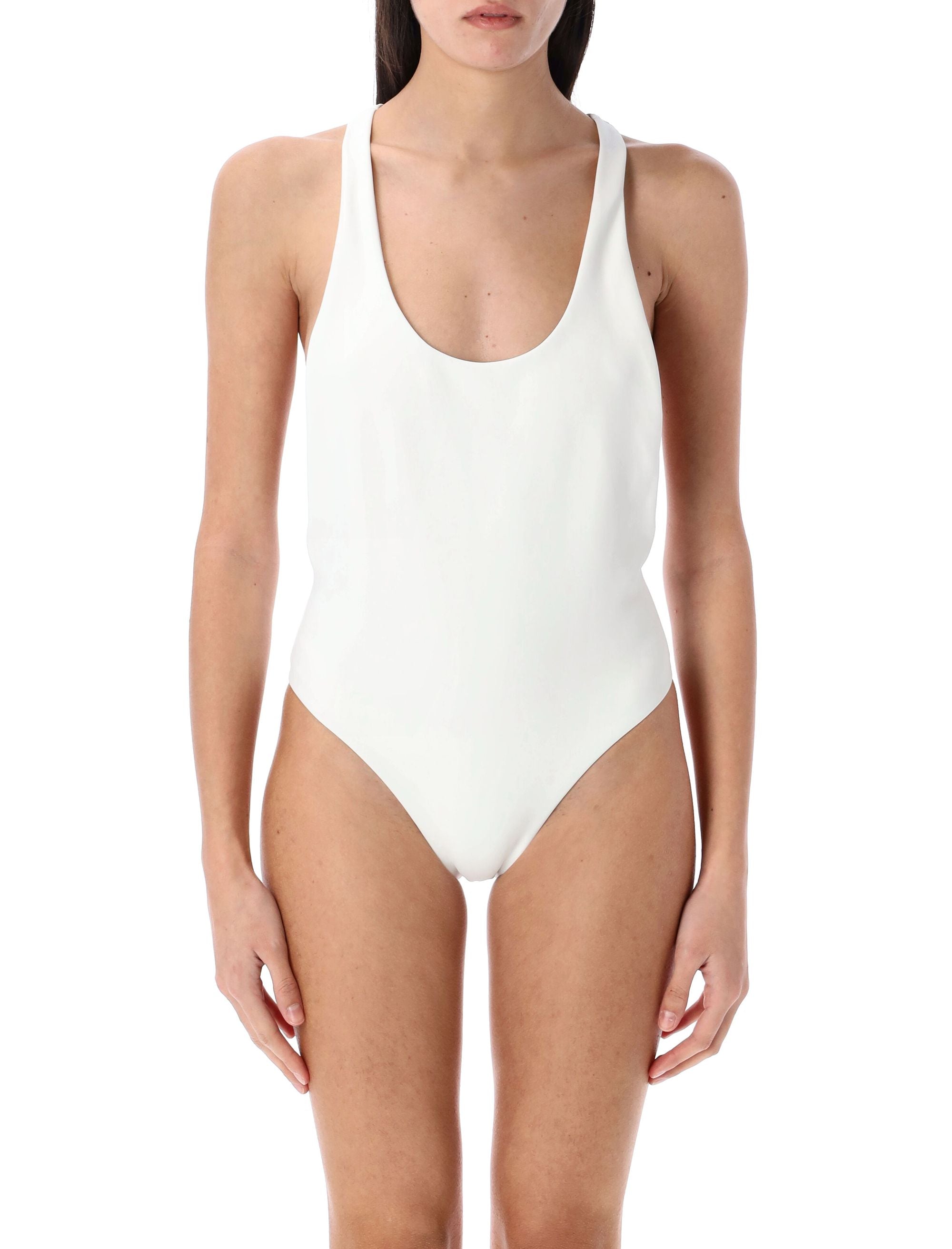 ZIMMERMANN Scoop Neck Bow One-Piece Women's Swimsuit