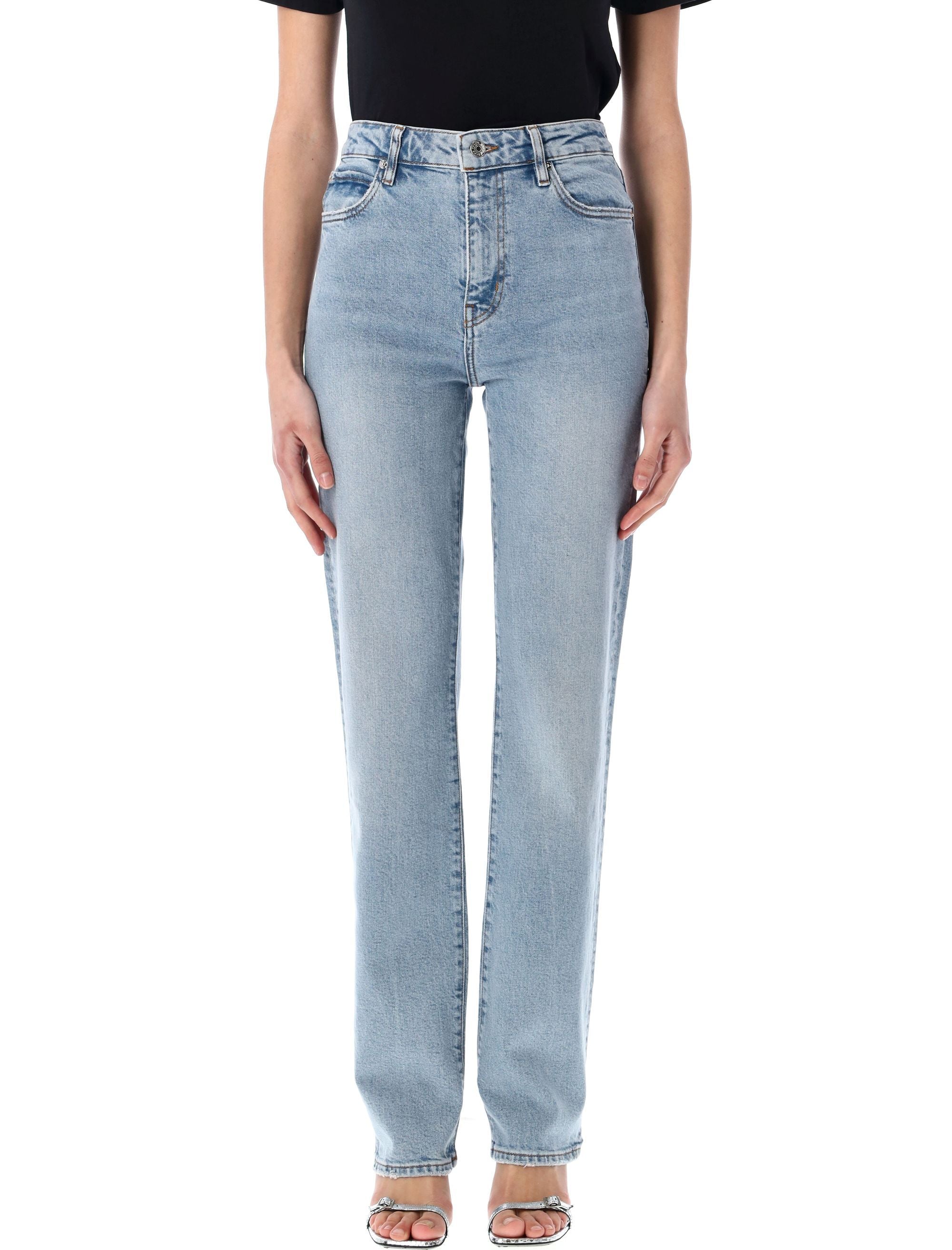 FRAME High-Rise Straight Leg Jeans - Size 26