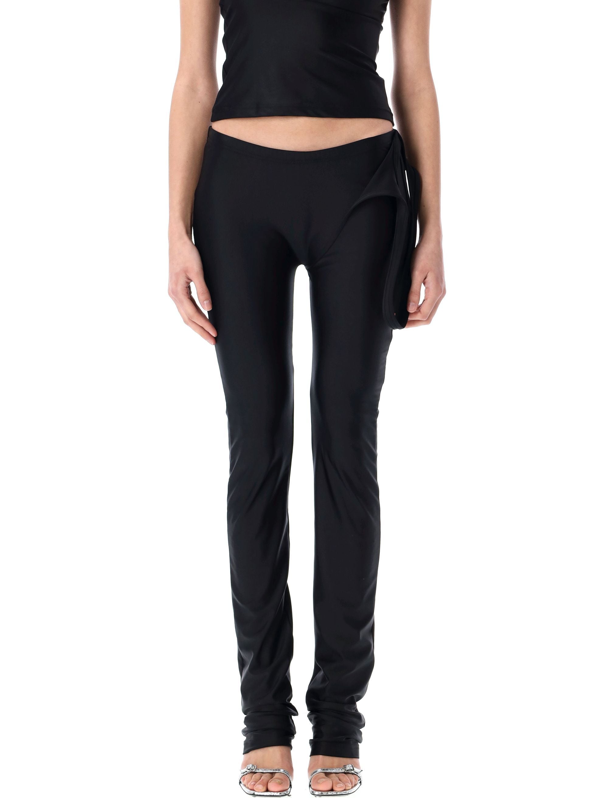 OTTOLINGER Stylish Low Rise Swim Leggings - Women’s Small