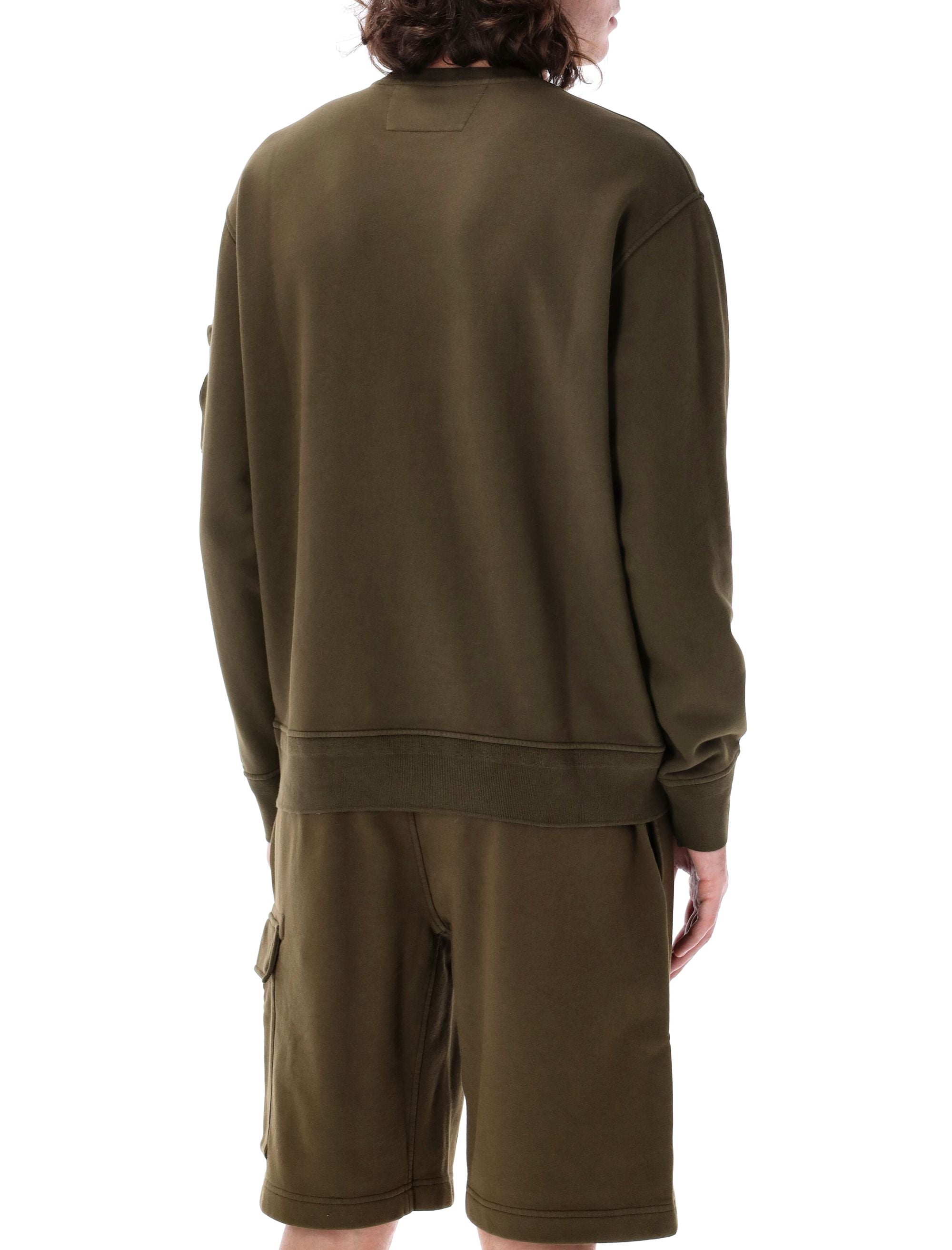 C.P.COMPANY Men's Fleece Lens Sweatshirt - Regular Fit