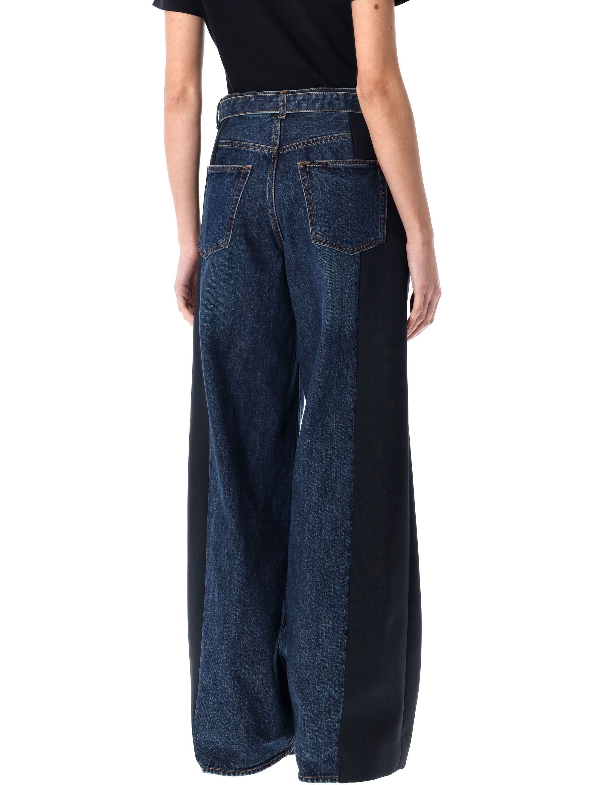 SACAI Wide Denim Pant Size 2