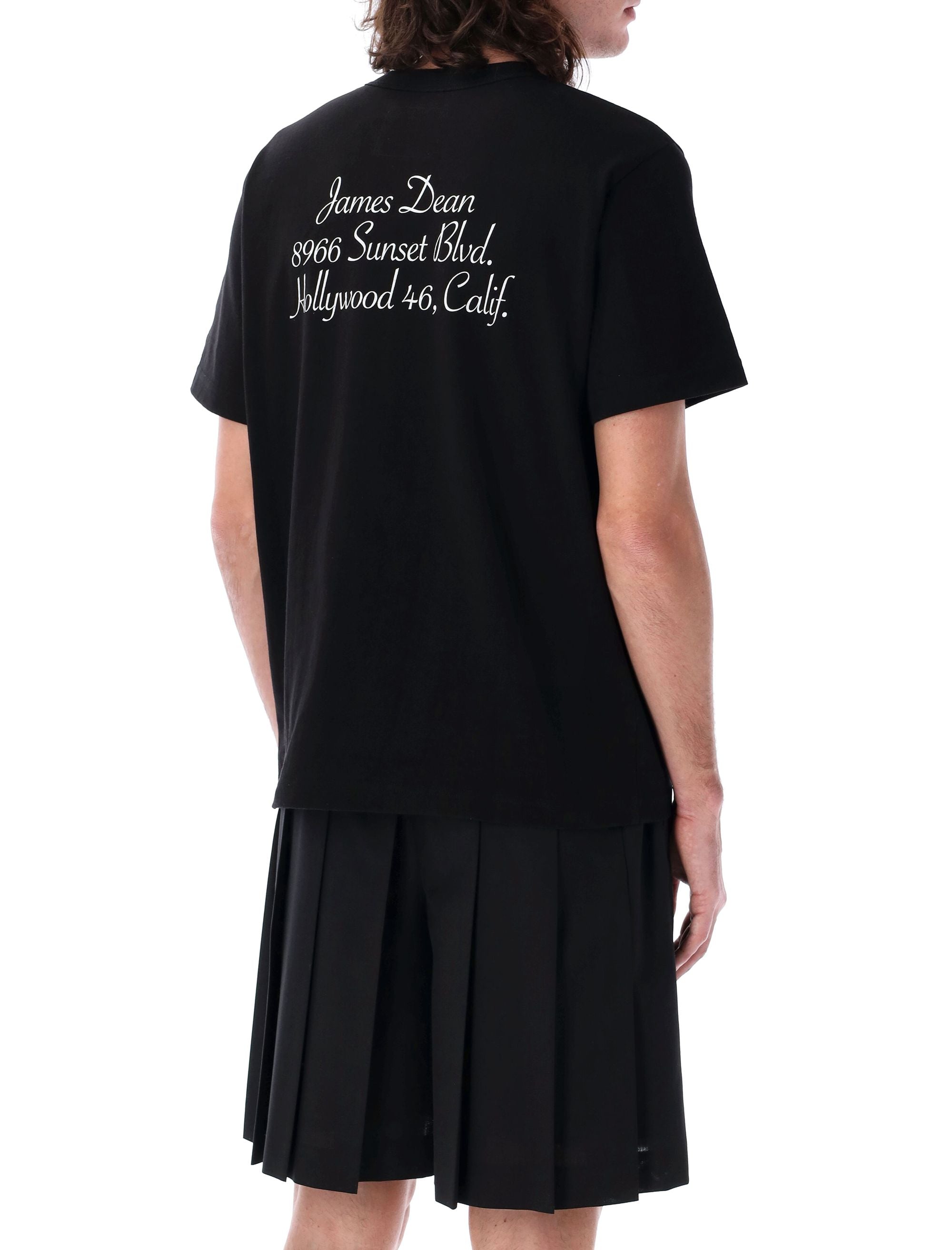 SACAI Loose Fit James Dean Graphic T-Shirt - Size 3