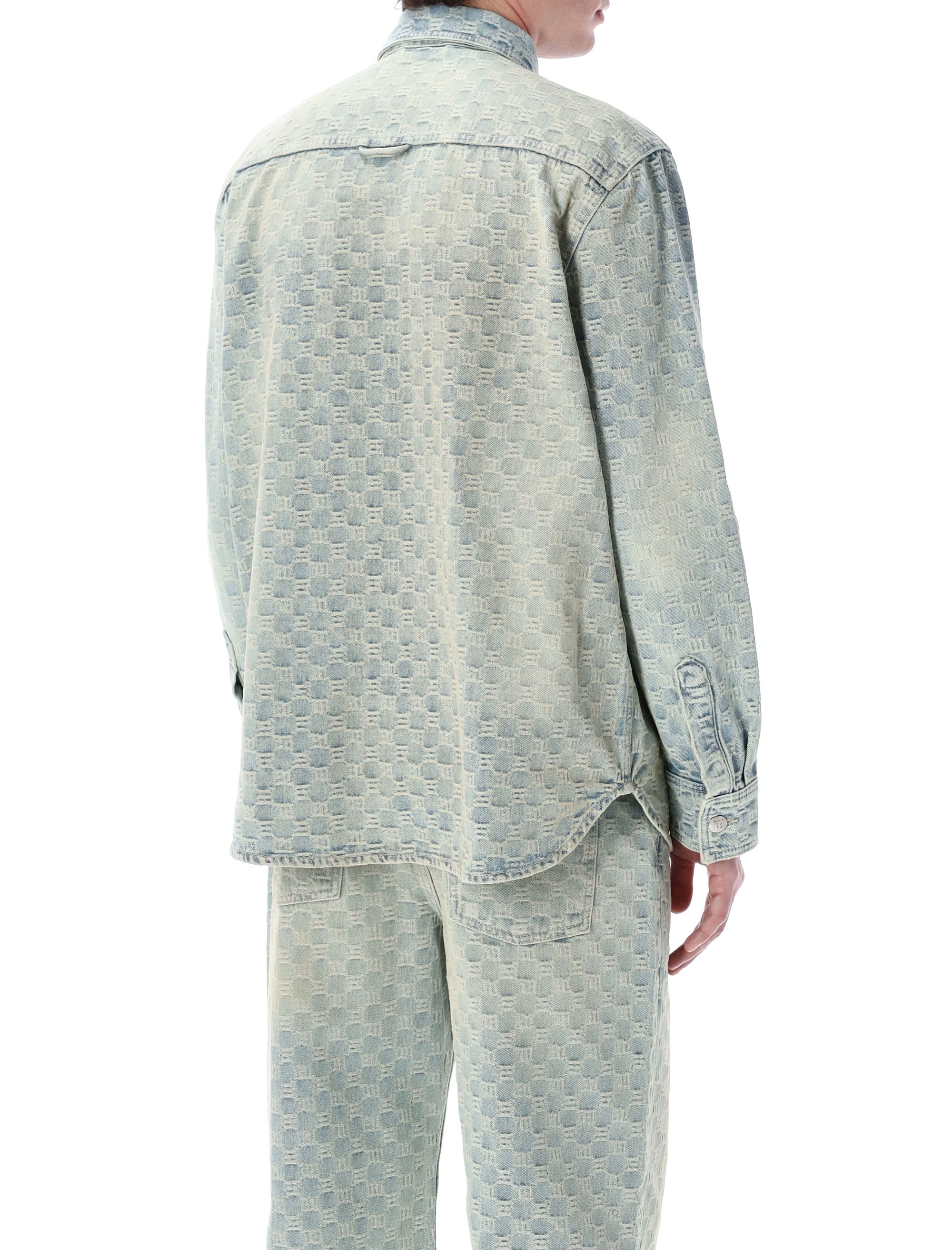 MISBHV Monogram Overshirt - Relaxed Fit, Size L