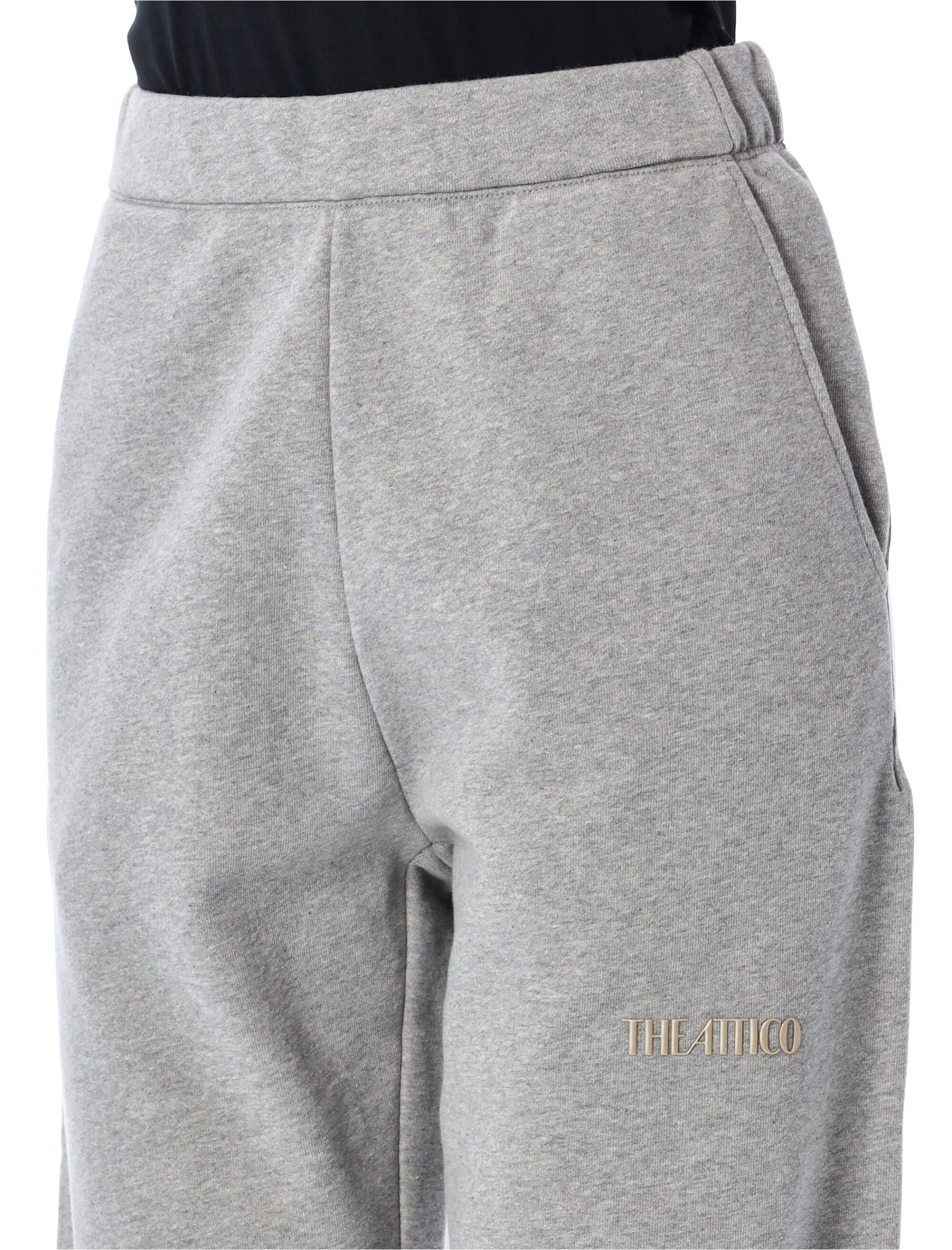 THE ATTICO Long Cotton Sweatpants - Size 40