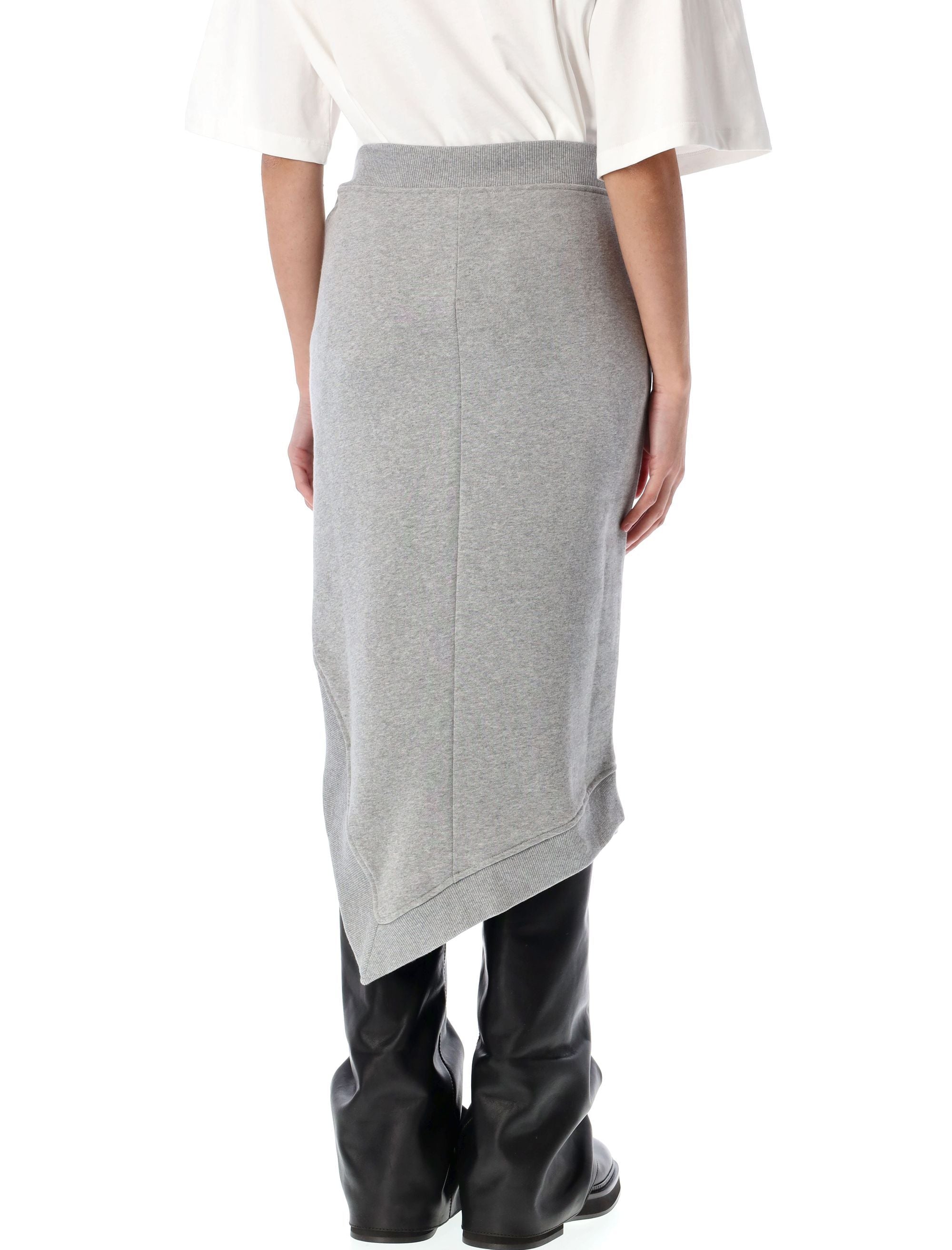 THE ATTICO Fleece Midi Skirt - Size 40