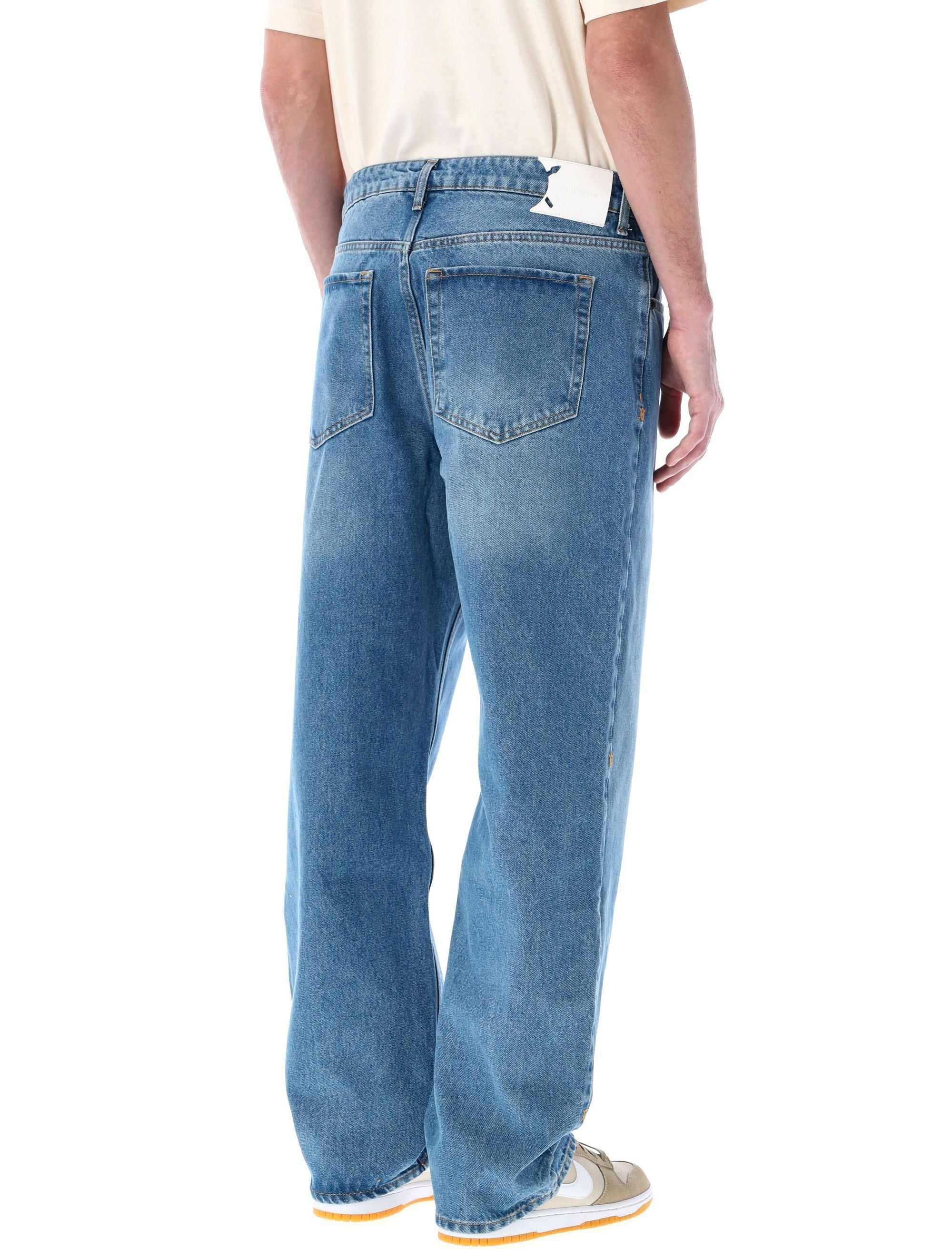 DAILY PAPER Asola Amba Straight Fit Jeans - Size L