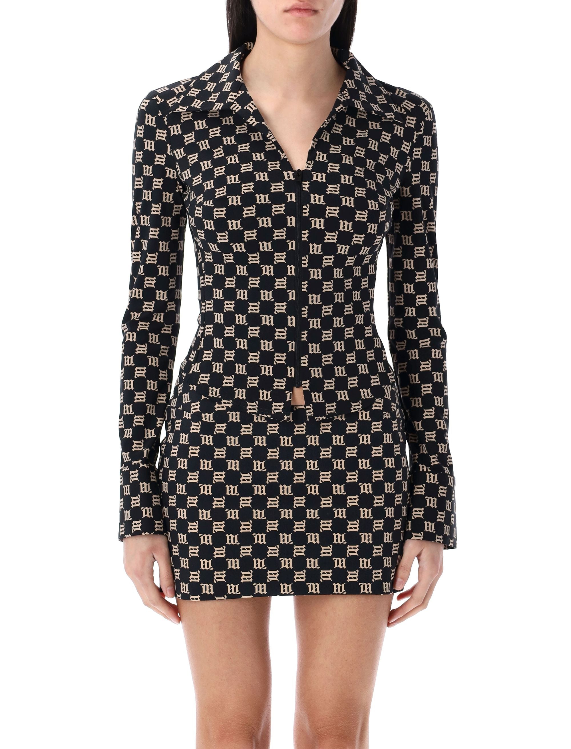 MISBHV 90's Slim Fit Monogram Shirt