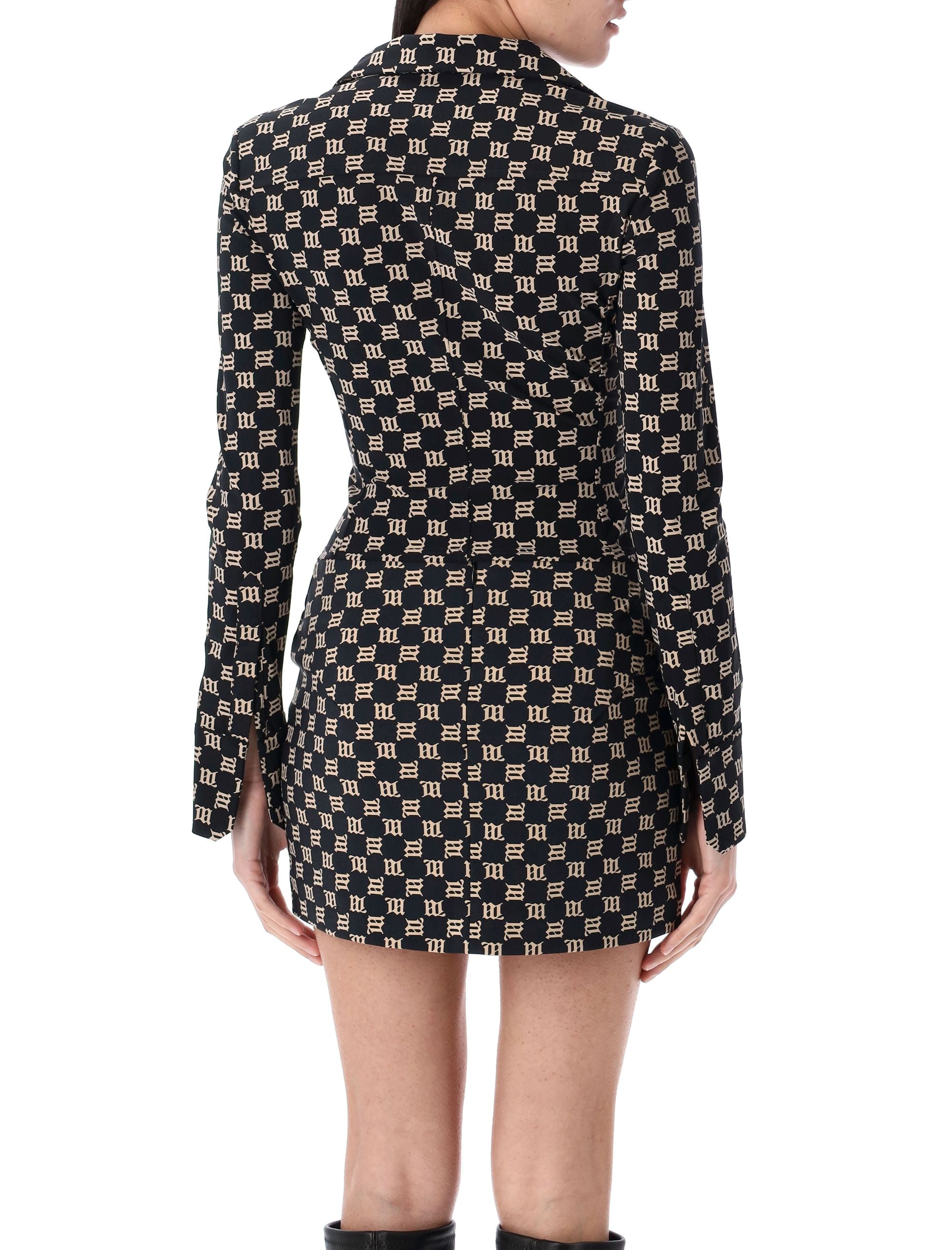 MISBHV 90's Slim Fit Monogram Shirt