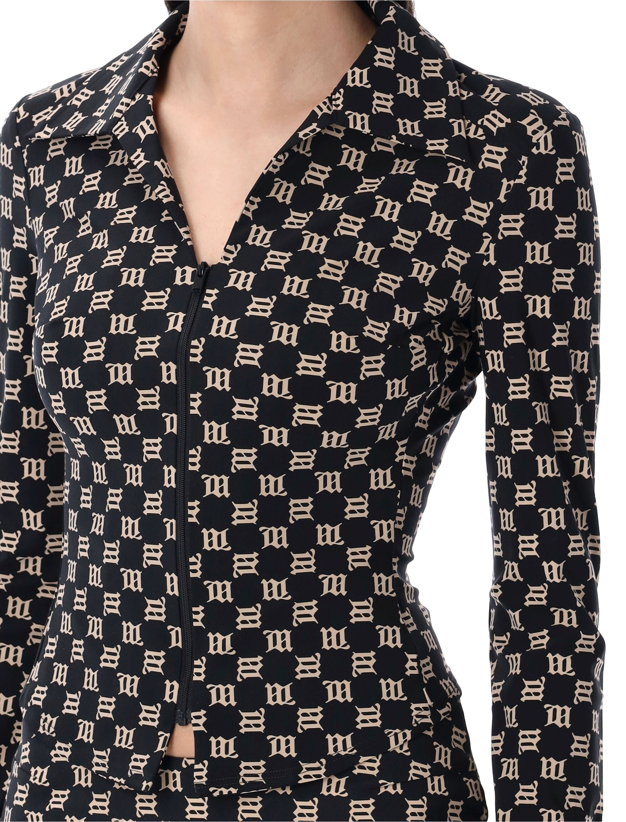 MISBHV 90's Slim Fit Monogram Shirt