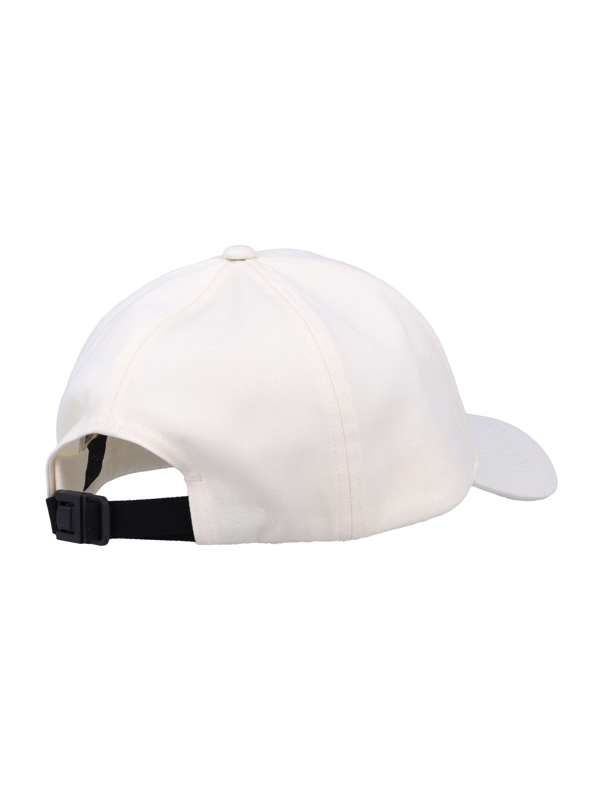 MONCLER Cotton Baseball Cap with Adjustable Fit