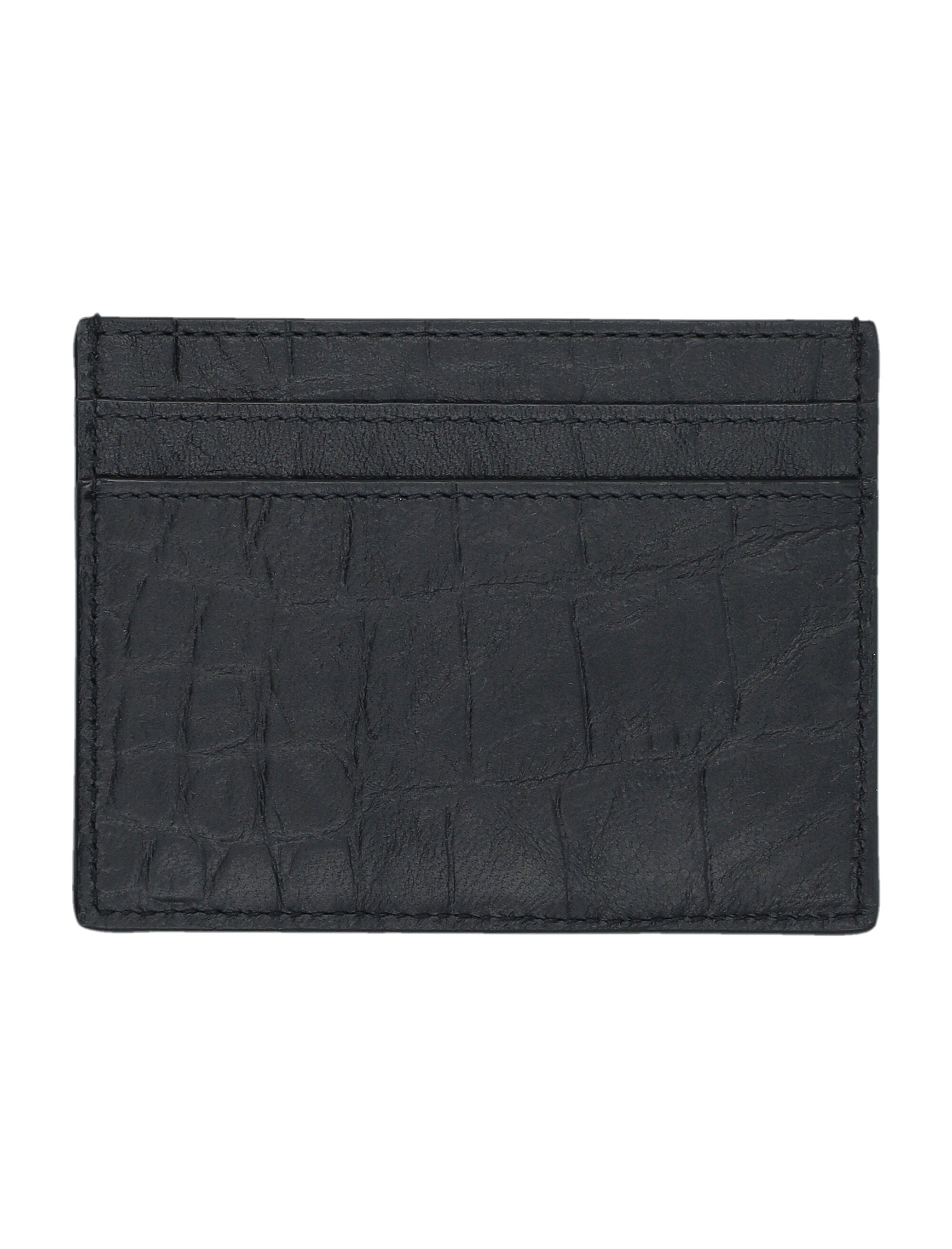 SAINT LAURENT Monogram Mini Credit Card Holder