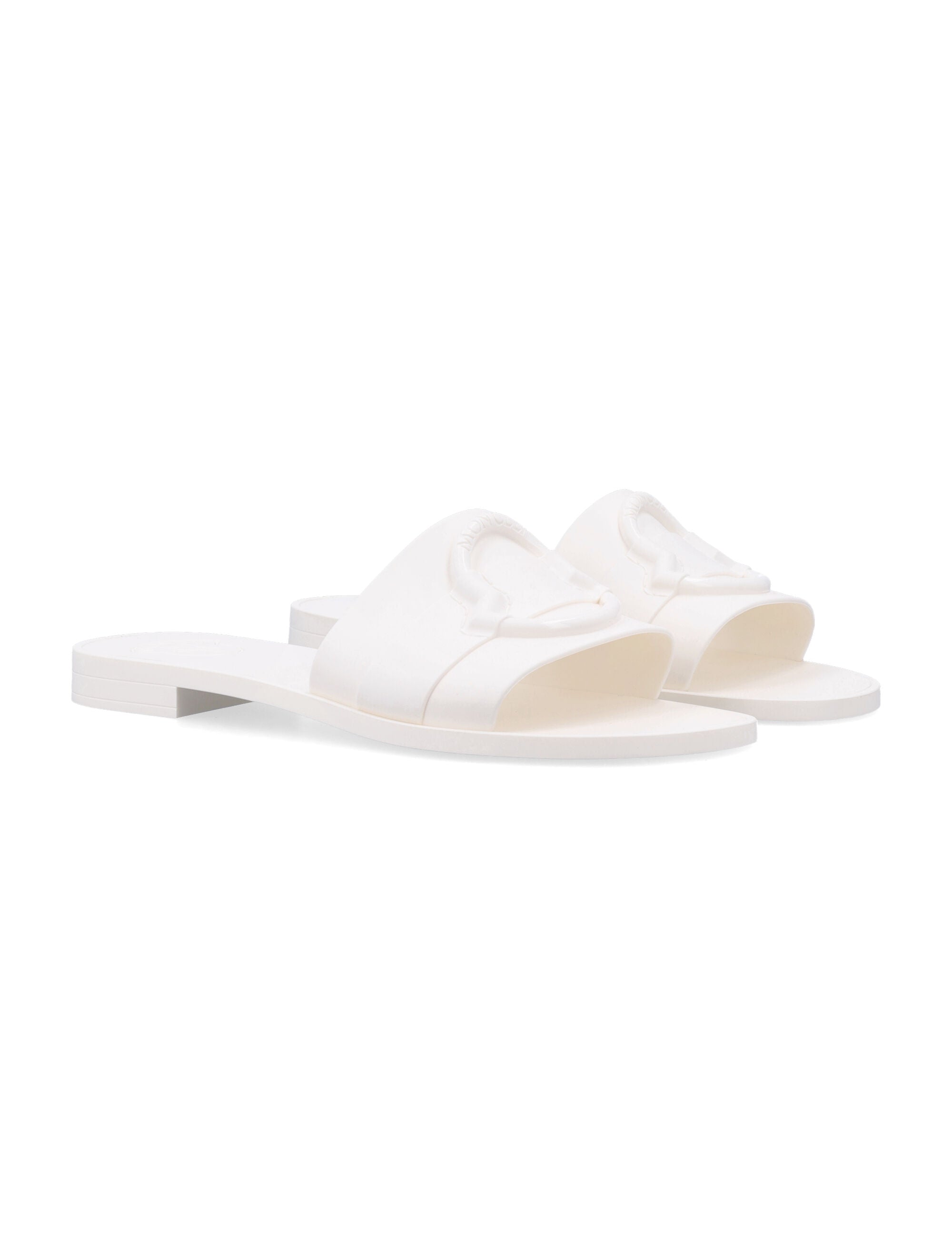 MONCLER Stylish 3D Logo Slide Sandals for Women