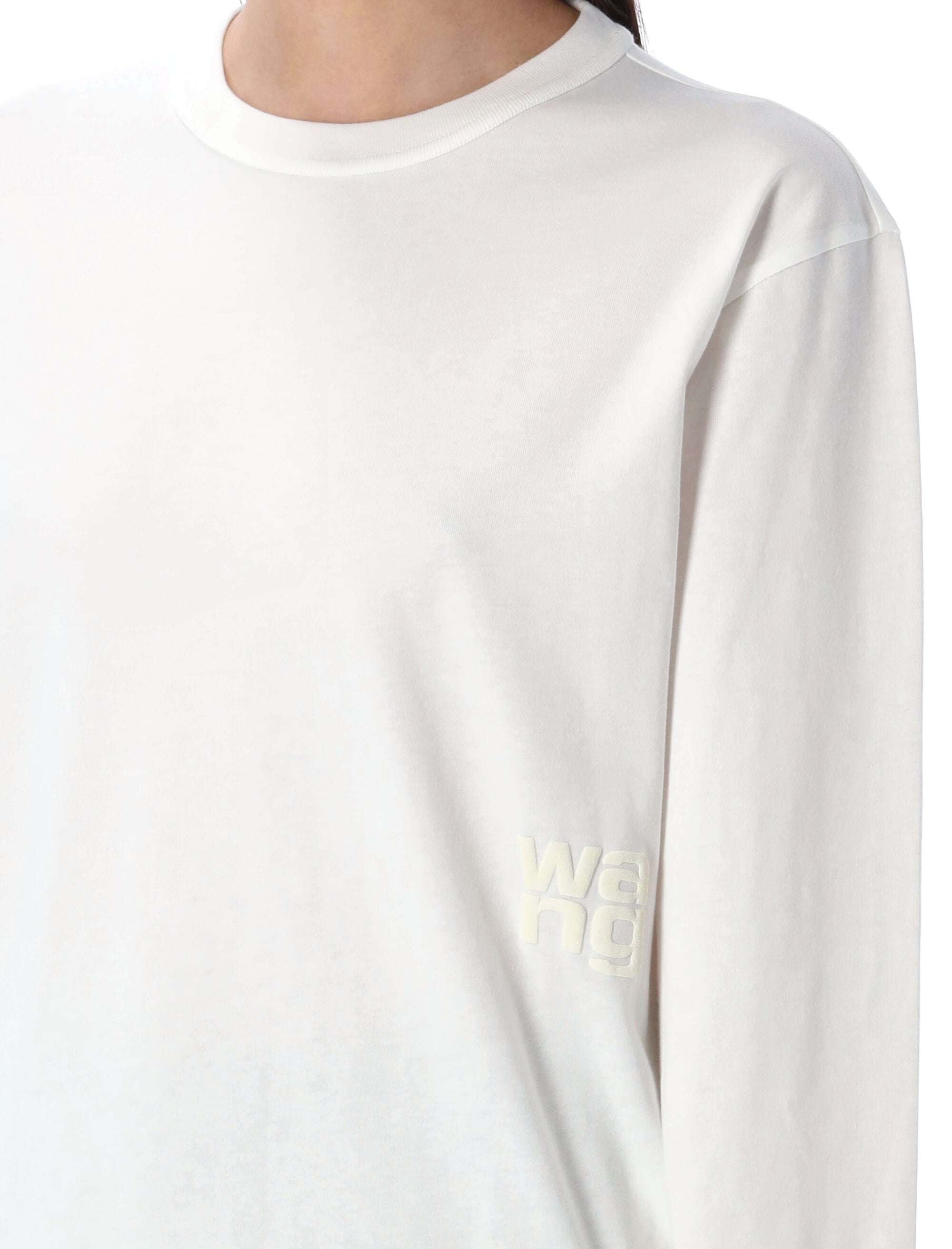 T BY ALEXANDER WANG Essential Puff Logo T-Shirt - Women's Size S