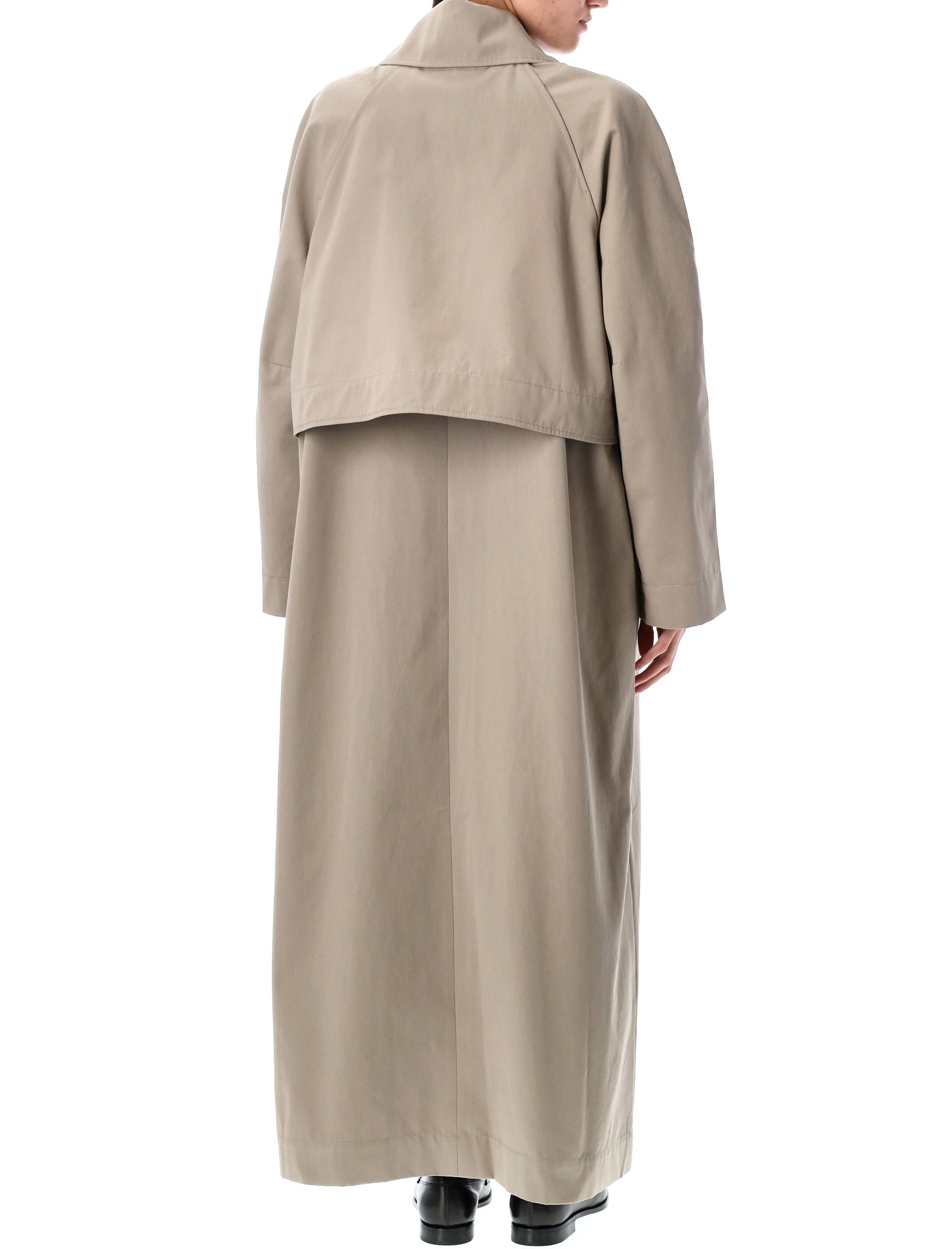 REMAIN Long Trench Jacket - Size 34