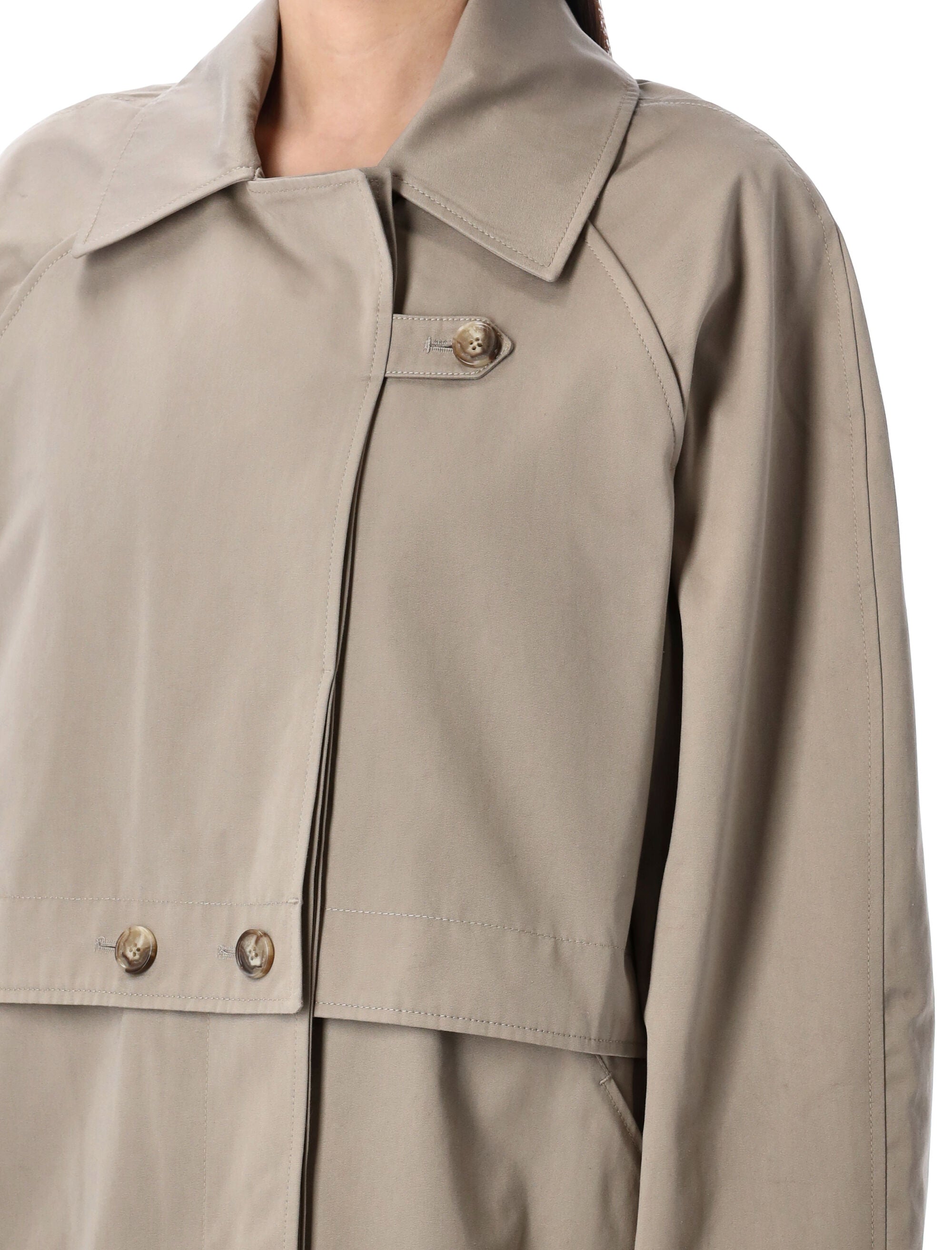 REMAIN Long Trench Jacket - Size 34