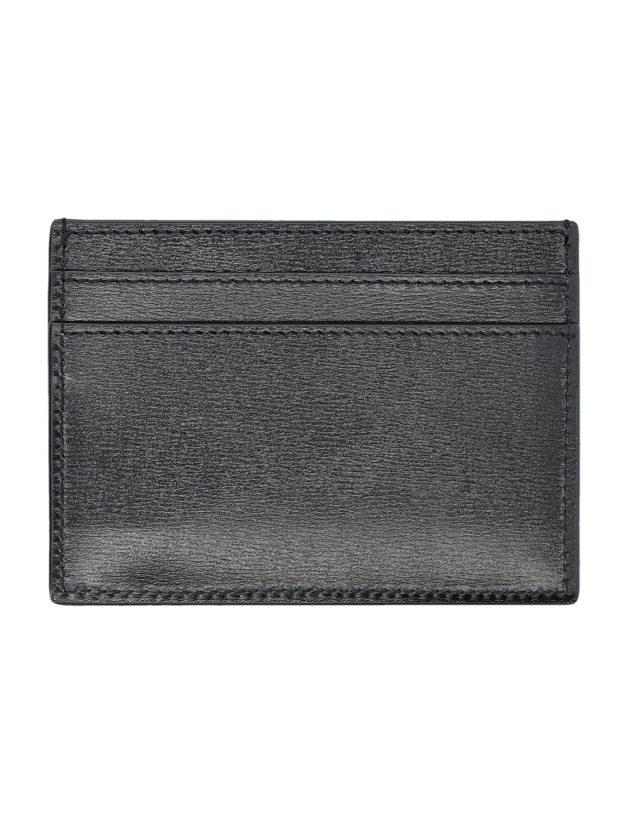 SAINT LAURENT Mini Leather Card Case