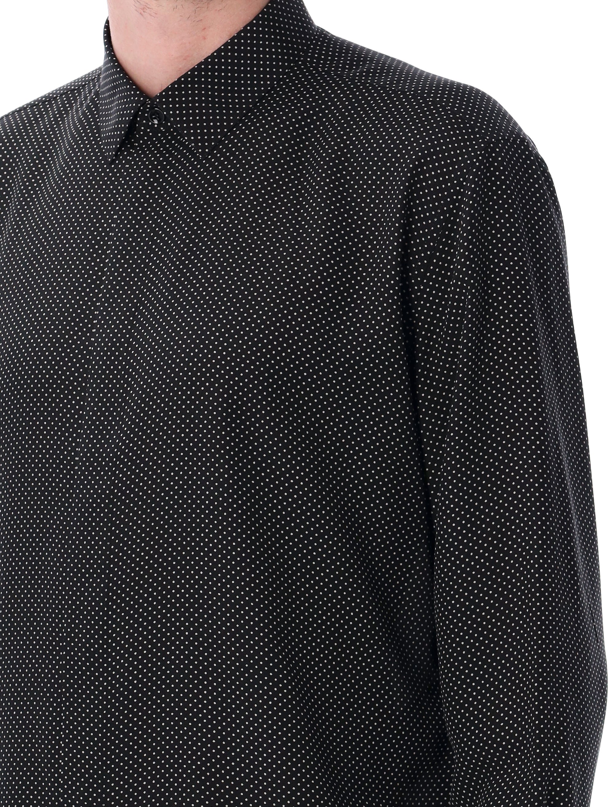 SAINT LAURENT Silk Shirt - Size 41