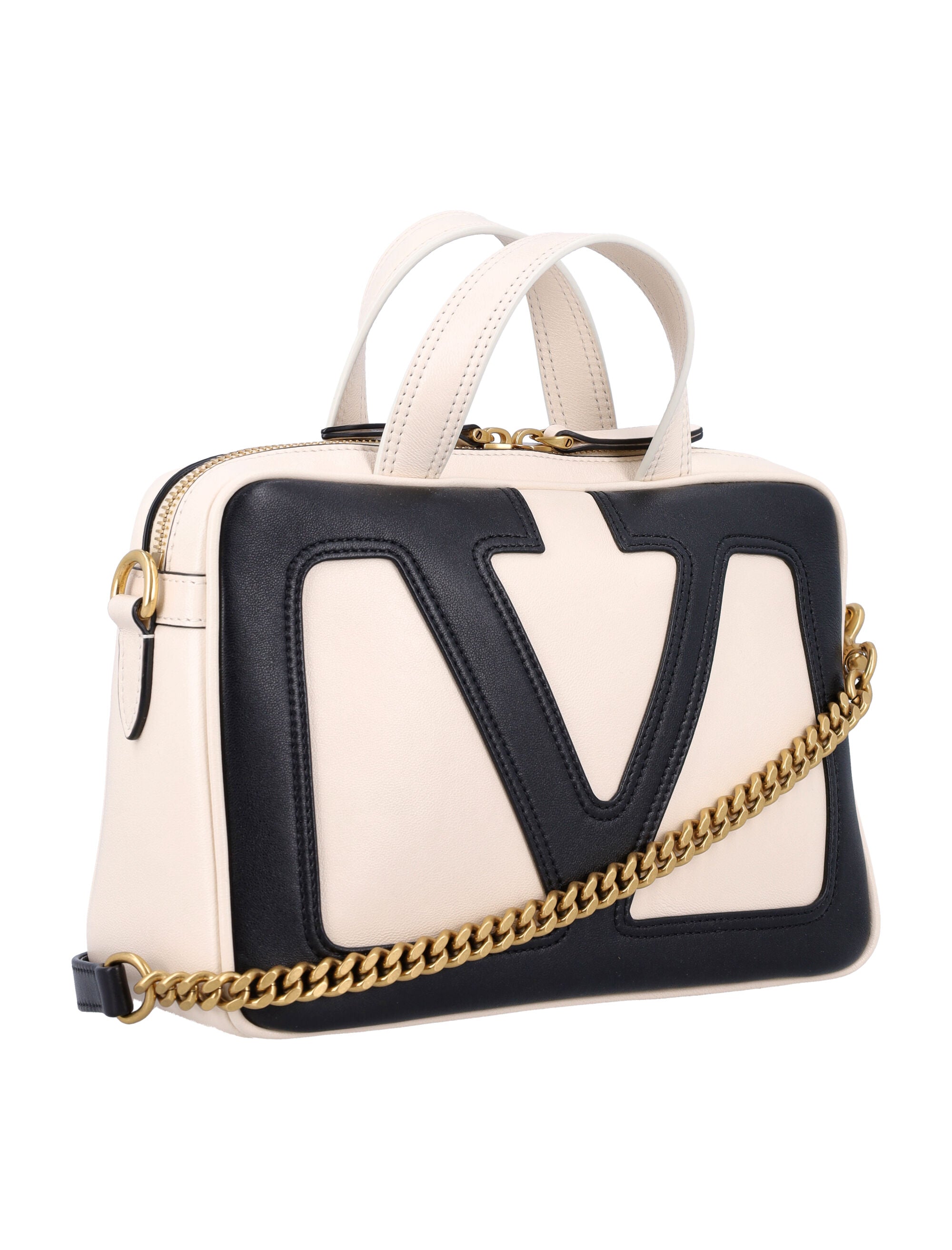 VALENTINO GARAVANI Mini Superstar Nappa Leather Handbag
