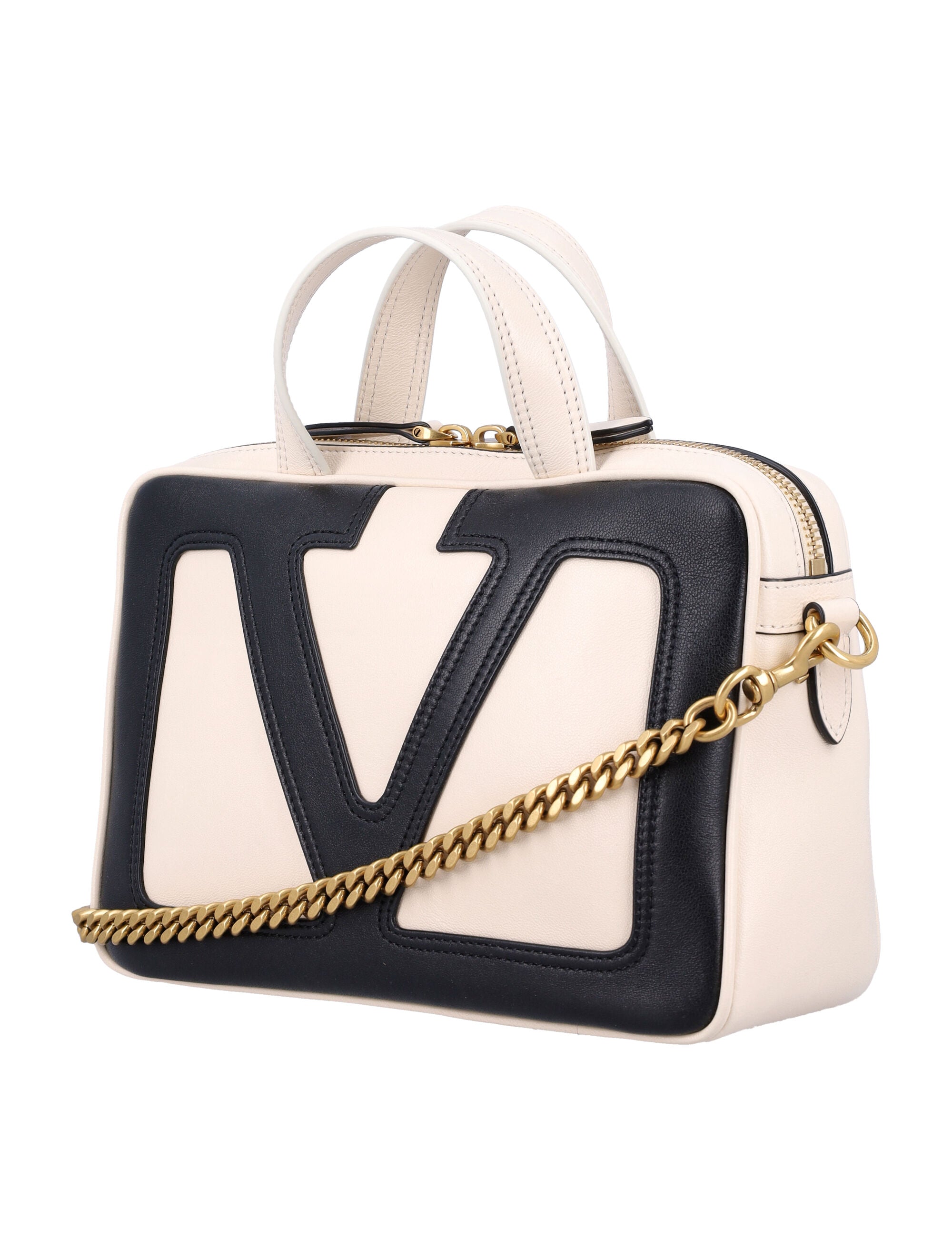 VALENTINO GARAVANI Mini Superstar Nappa Leather Handbag