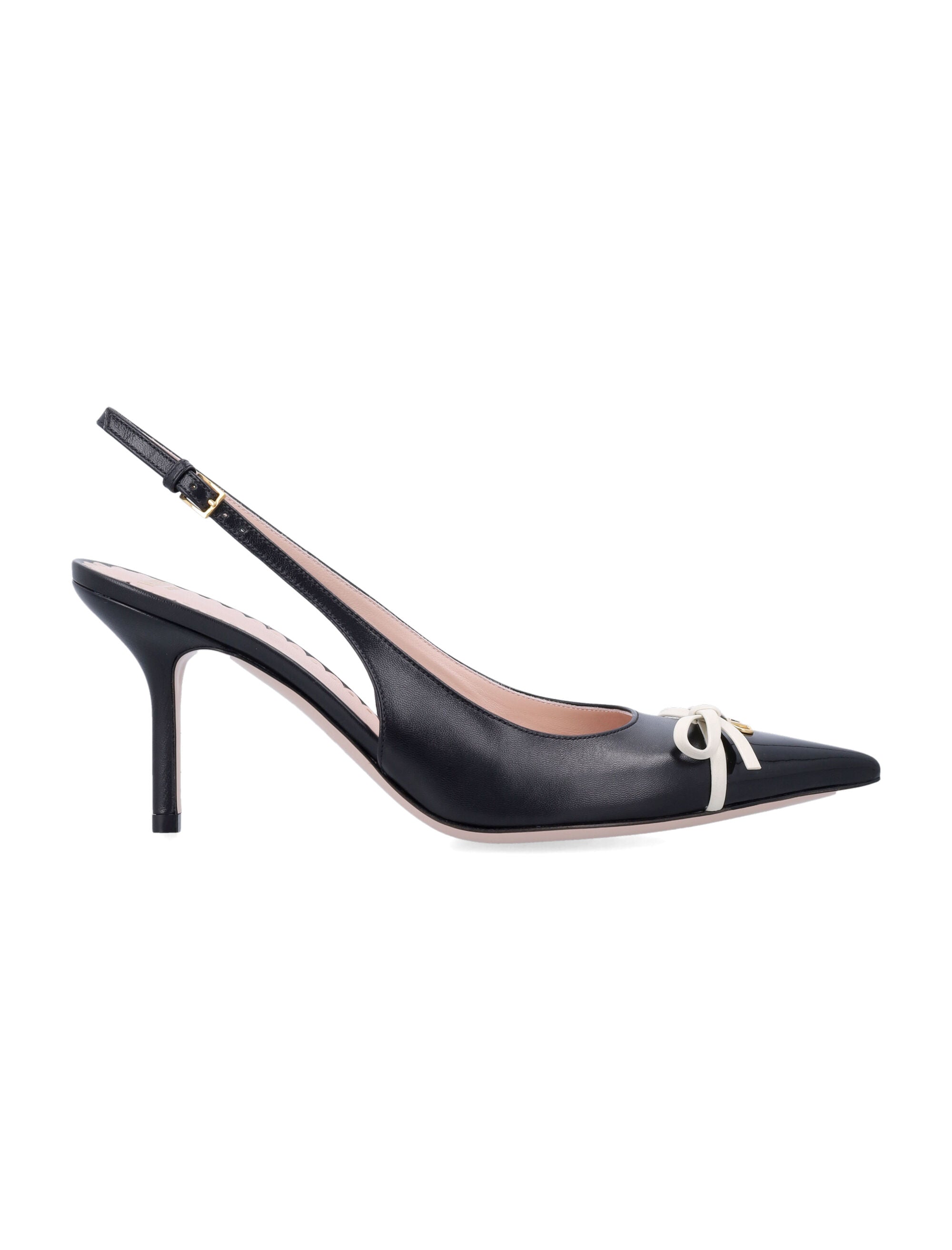 VALENTINO GARAVANI Elegant Pointed Toe Slingback Pump with Stiletto Heel