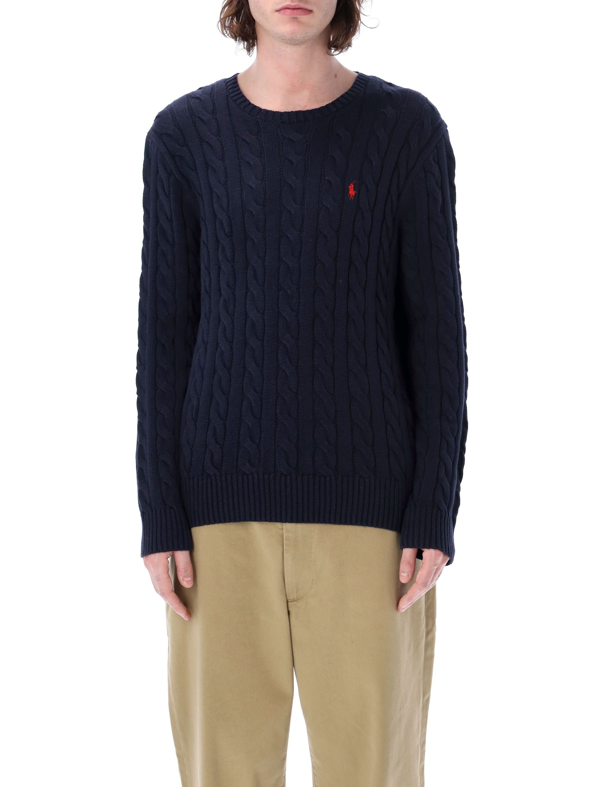 POLO RALPH LAUREN Cable Knit Sweater - Regular Fit, Long Sleeve
