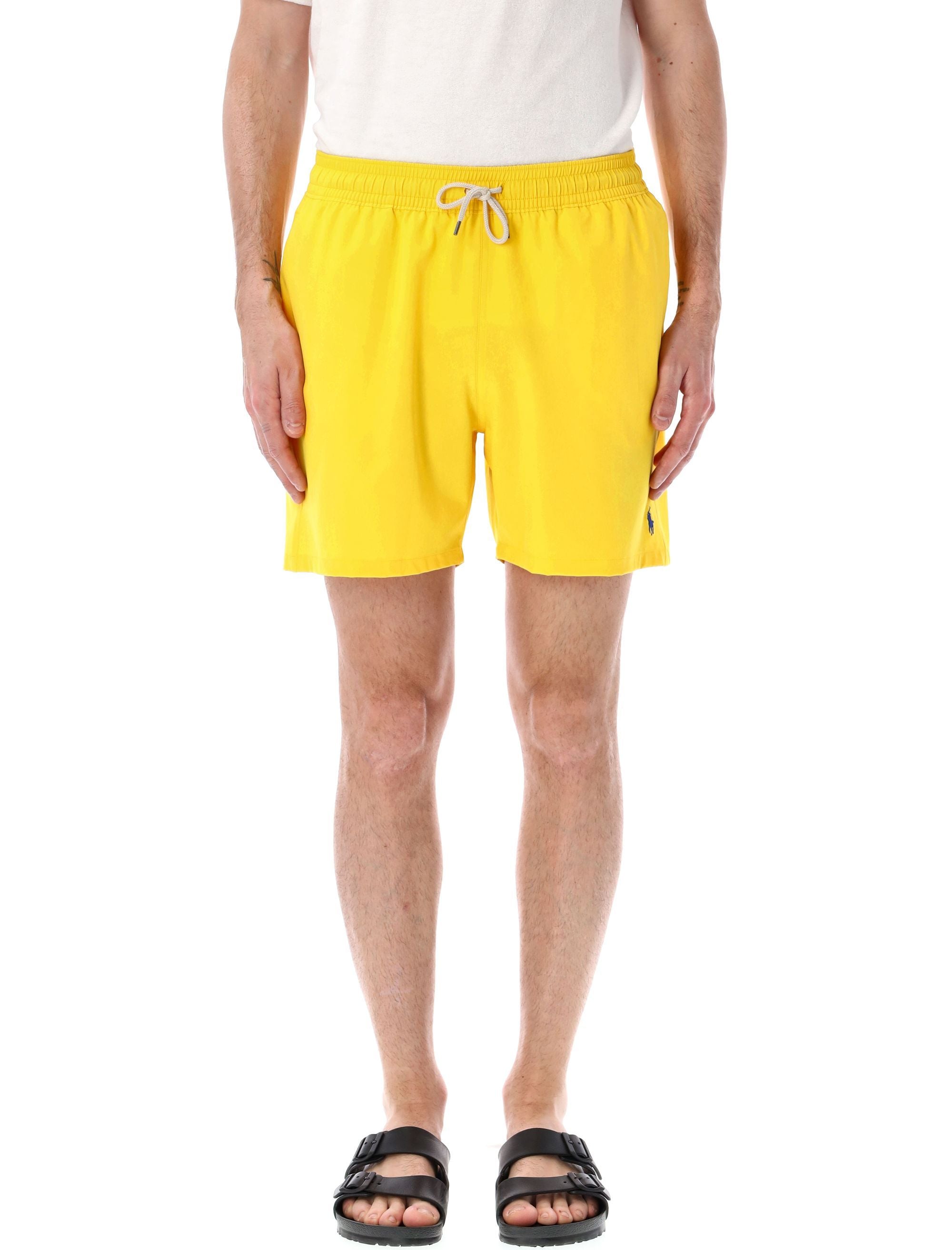 POLO RALPH LAUREN Men's Traveler Mid Trunk Swim Shorts