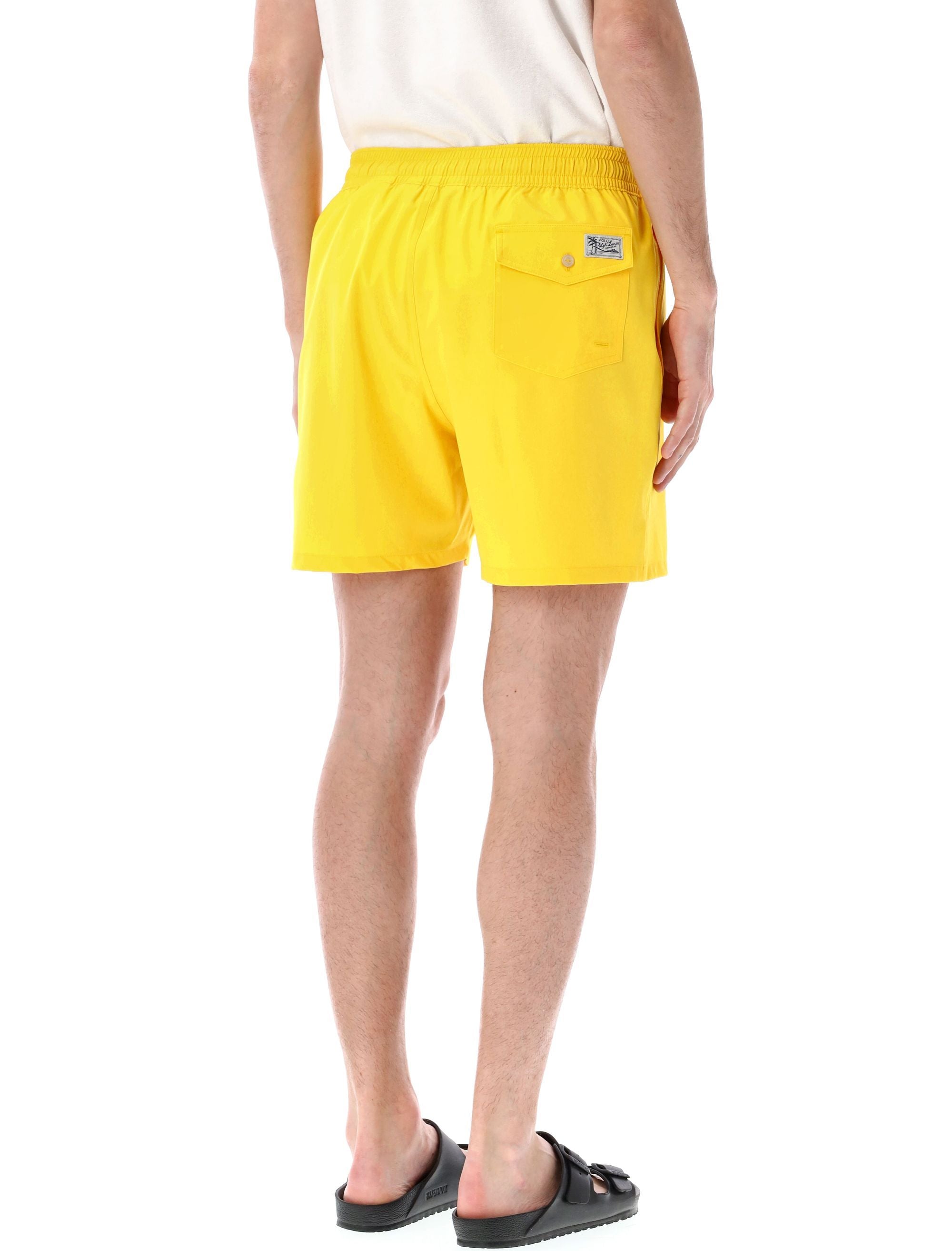POLO RALPH LAUREN Men's Traveler Mid Trunk Swim Shorts