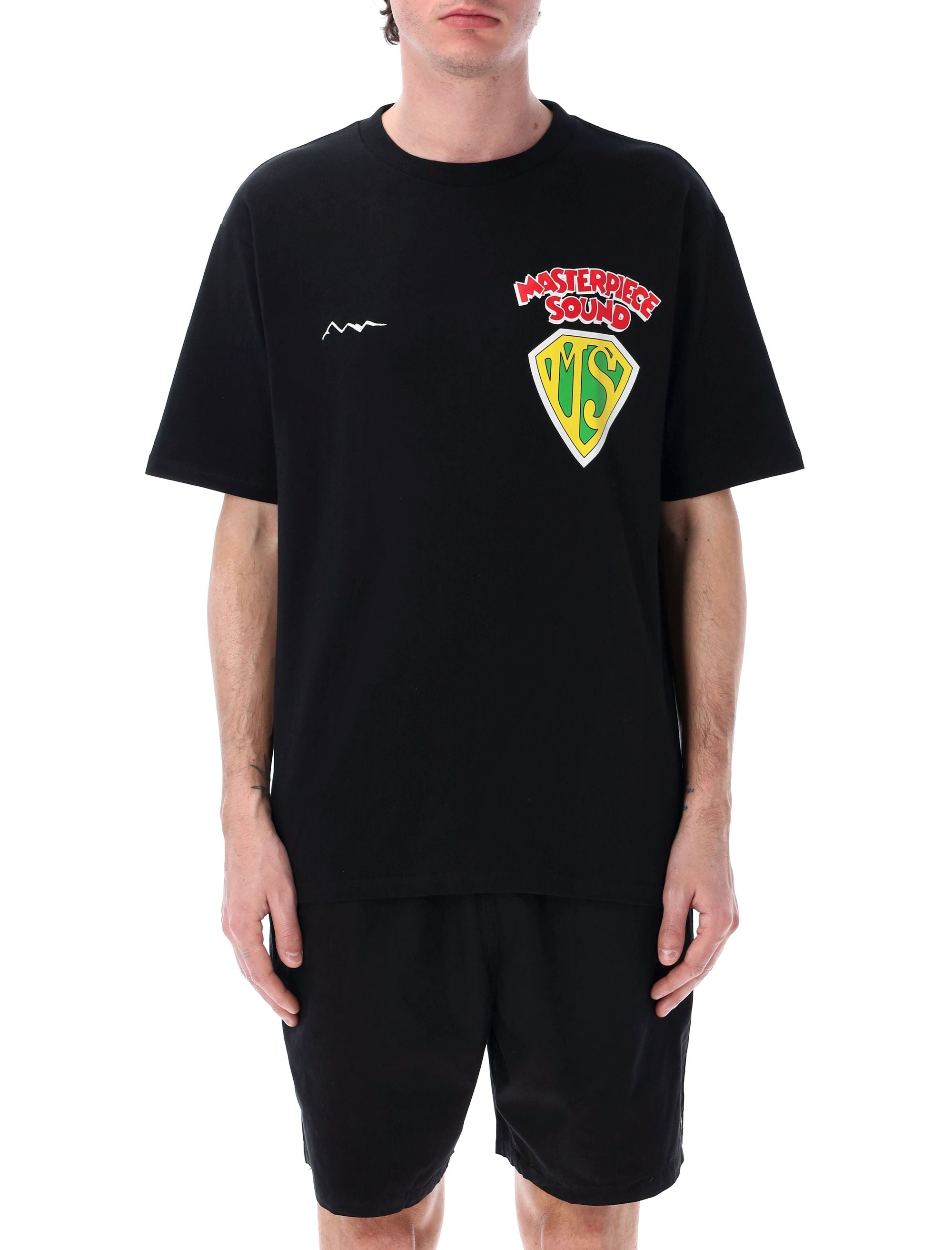 MANASTASH Sound Graphic T-Shirt - Loose Fit - L